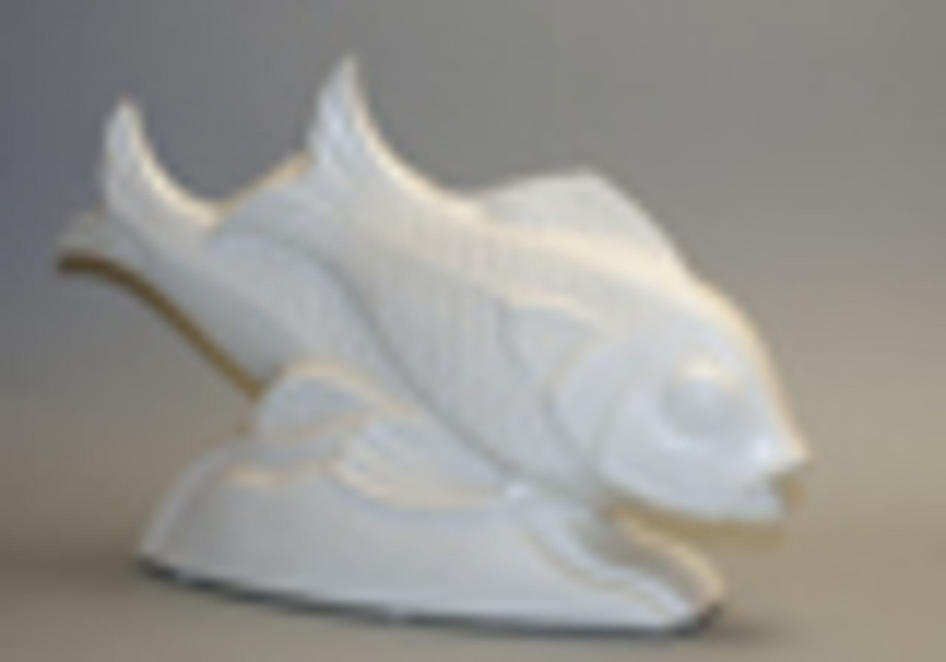 Art-Déco- Keramikfische mit Craquelé-Glasur, Frankreich, signiert mit Lejan, - Image 3 of 3