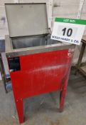 A FAST MOVER Vertical Pneumatic Parts Cleaning Tank, approx. 450mm x 350mm x 300mm tall Internal