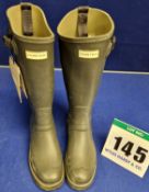A Pair of HUNTER Field, the Balmoral Collection, Balmoral II Tall Wellington Boots in Slate with