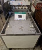 A REGINA KONIG Type K5 Mobile Roll Forming Machine with Fourteen Polypropylene Boards (400V) (