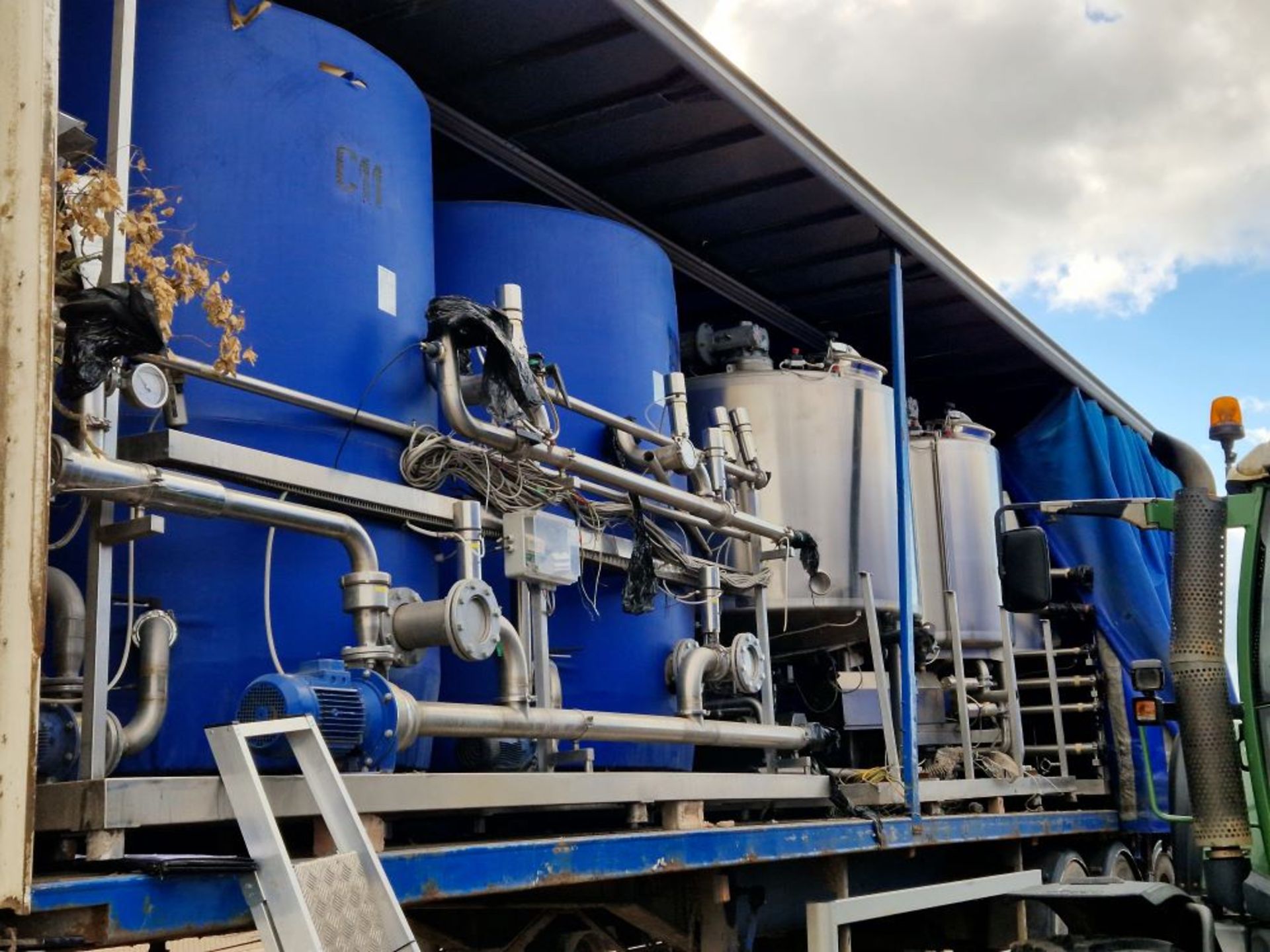 An AIR CONTROL CIP Sourdough Production Plant Components stored in Three Forty Foot Curtainside - Image 9 of 12