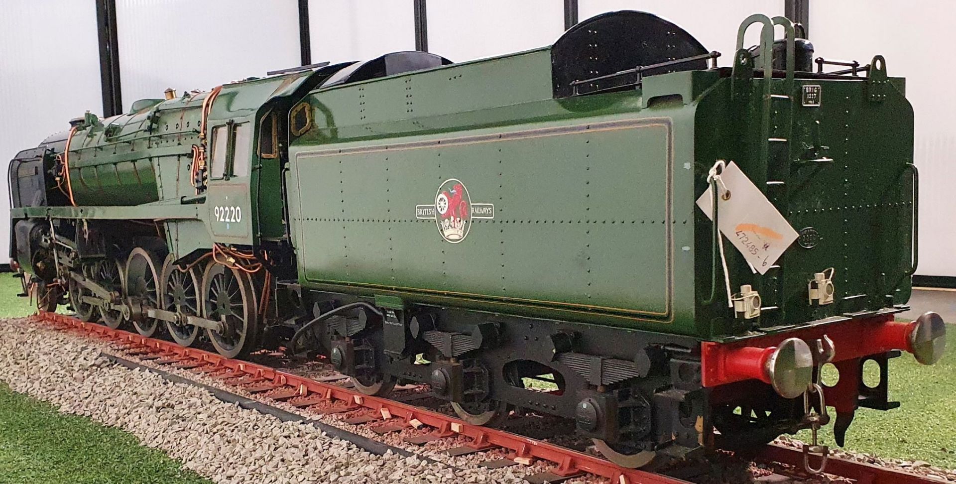 EVENING STAR (Unsteamed) - A well engineered 5 inch Gauge Model of the final Steam Locomotive to - Image 7 of 12