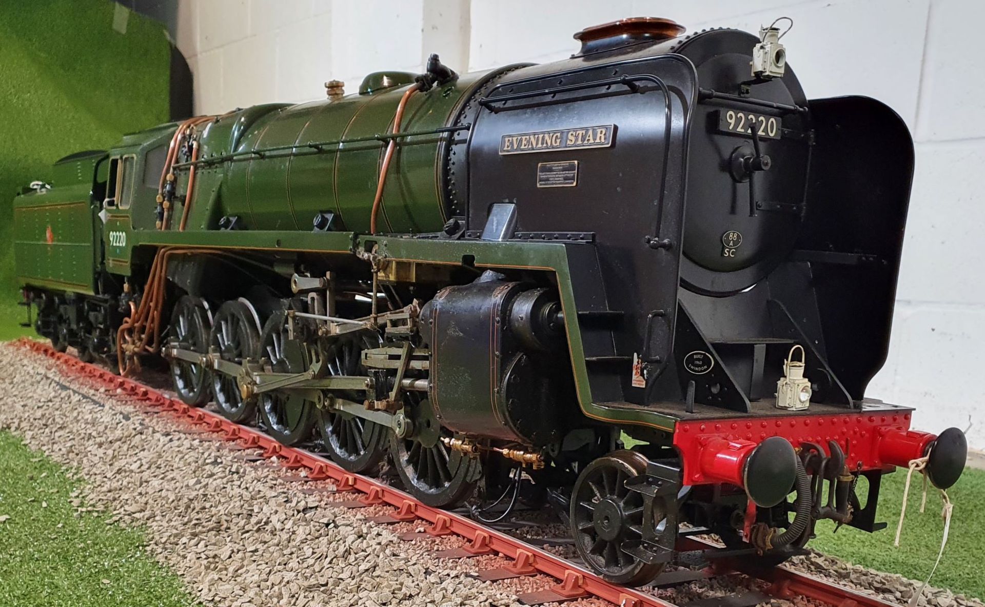 EVENING STAR (Steamed) - A Well Engineered 5 inch Gauge Model of the final Steam Locomotive to be - Image 2 of 10