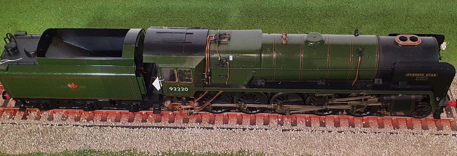 EVENING STAR (Steamed) - A Well Engineered 5 inch Gauge Model of the final Steam Locomotive to be - Image 4 of 10