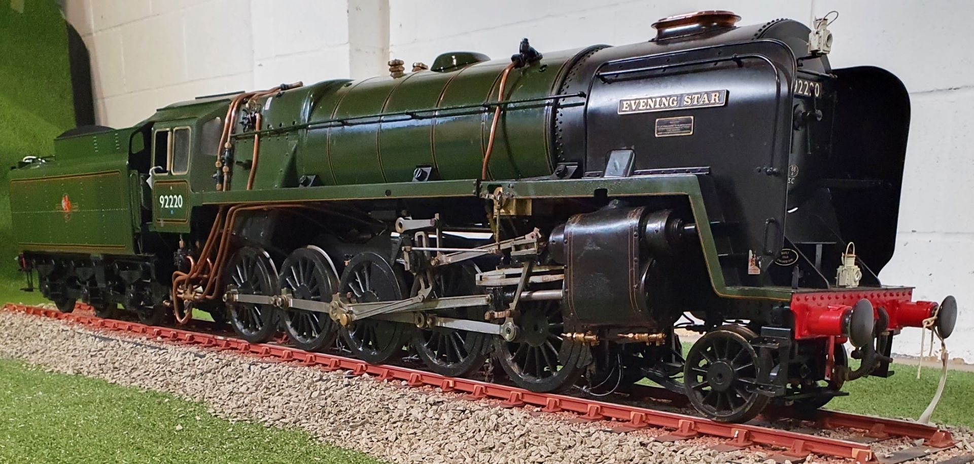 EVENING STAR (Steamed) - A Well Engineered 5 inch Gauge Model of the final Steam Locomotive to be