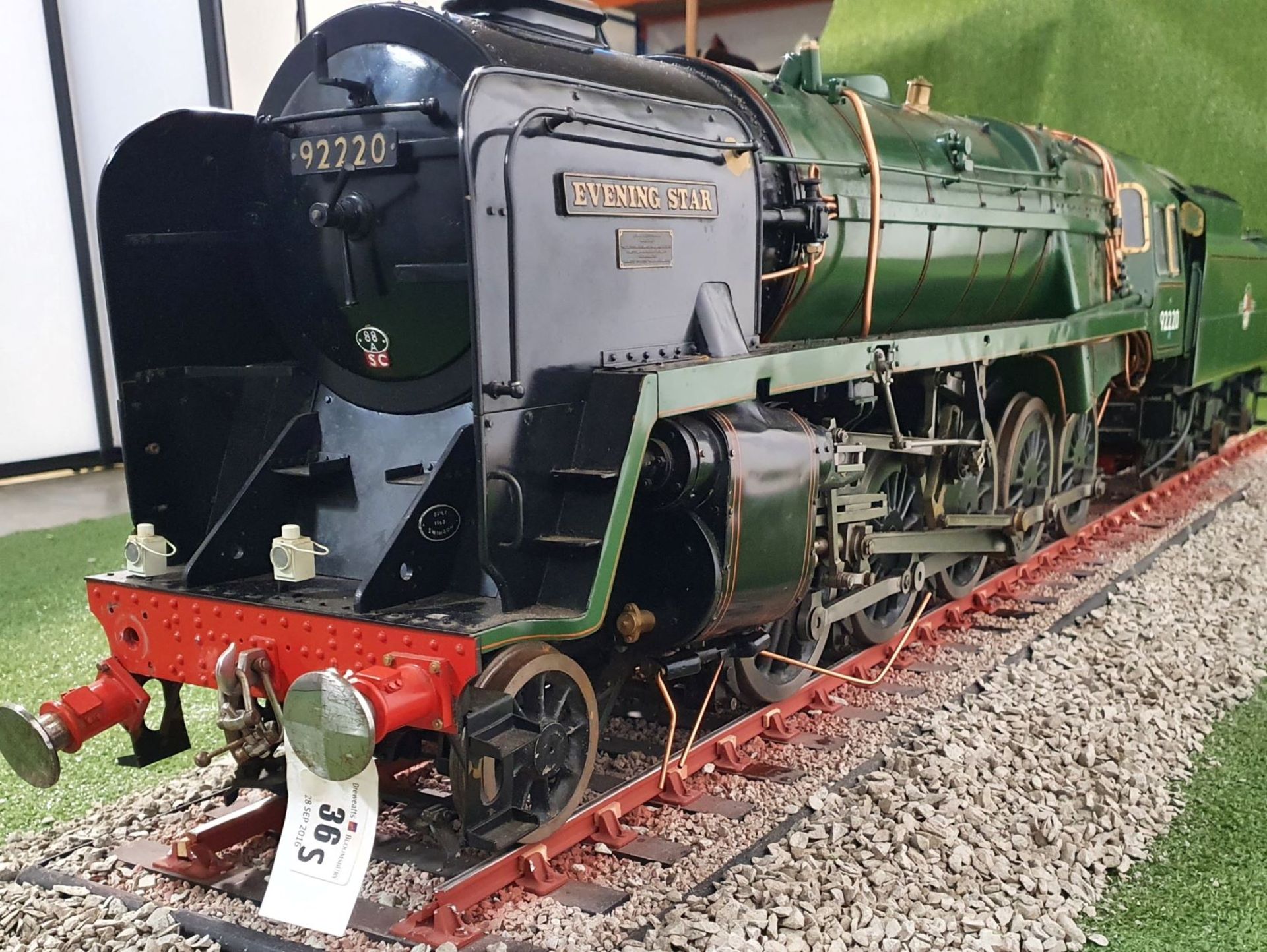 EVENING STAR (Unsteamed) - A well engineered 5 inch Gauge Model of the final Steam Locomotive to - Image 3 of 12