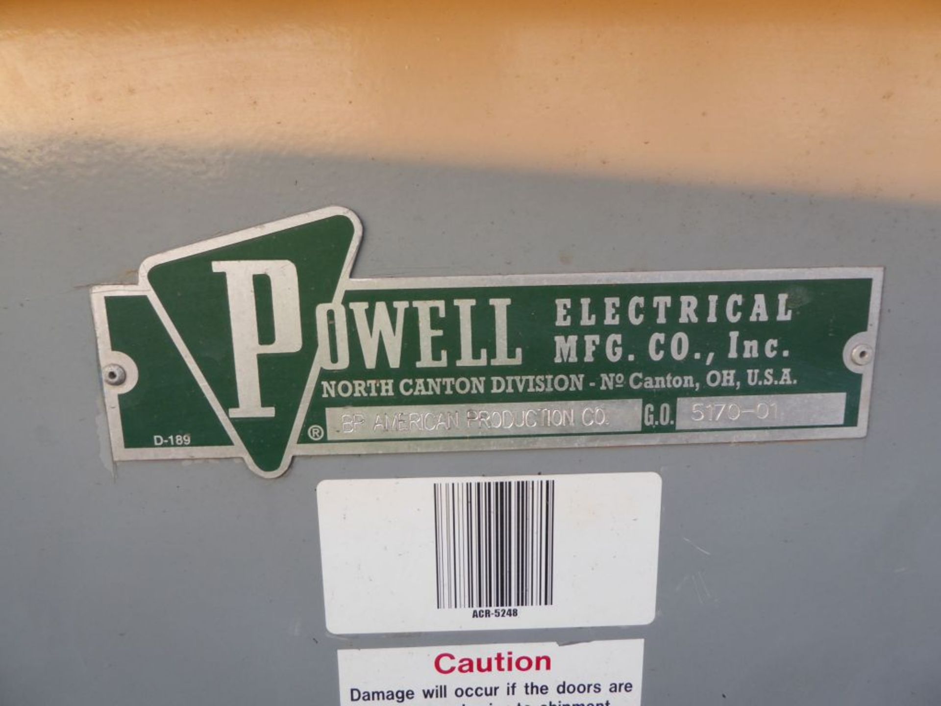 Powell Electrical Mfg. Co. Enclosure - Image 4 of 7