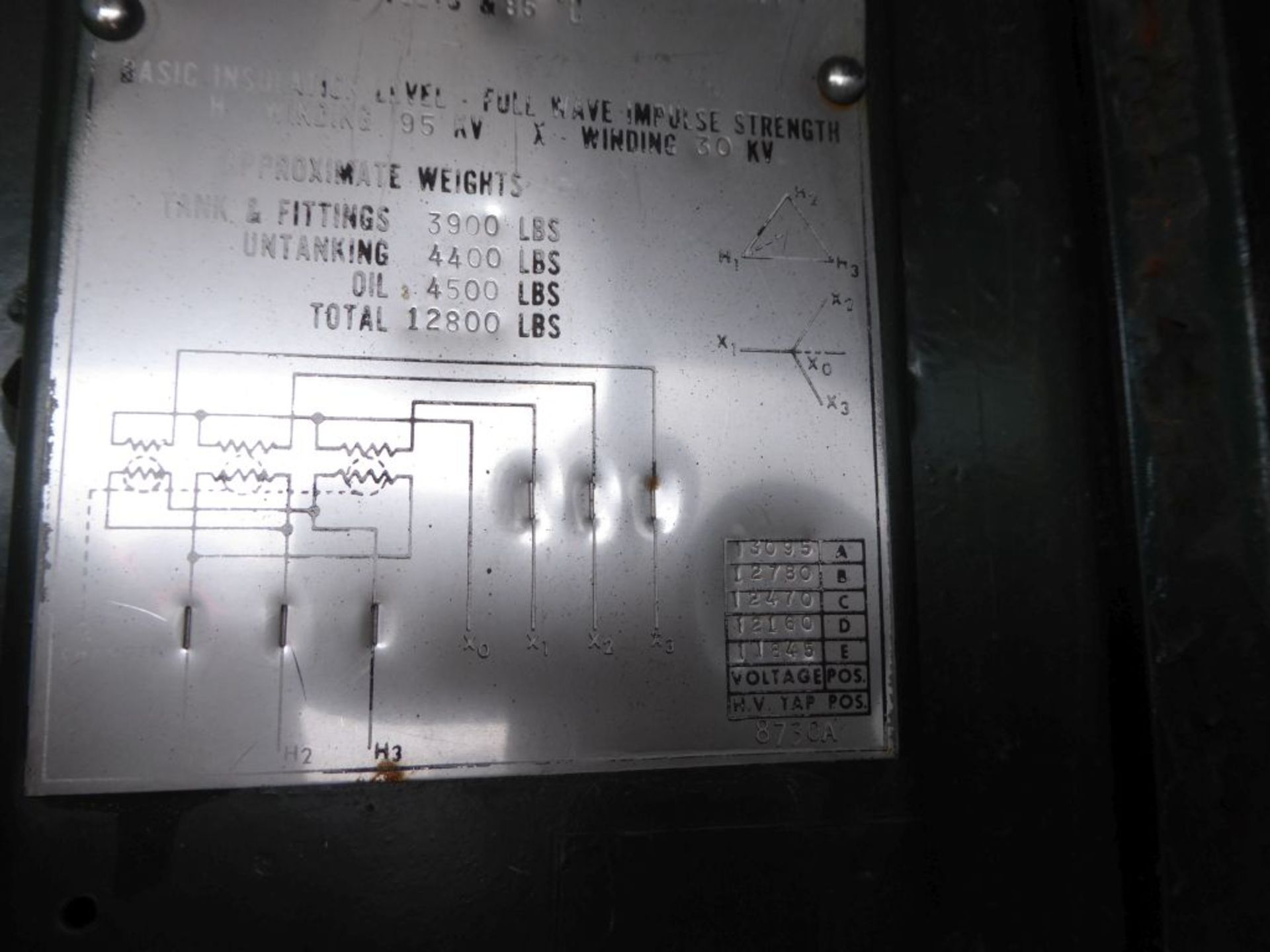 Square D 1,500 KVA Transformer - Bild 9 aus 9