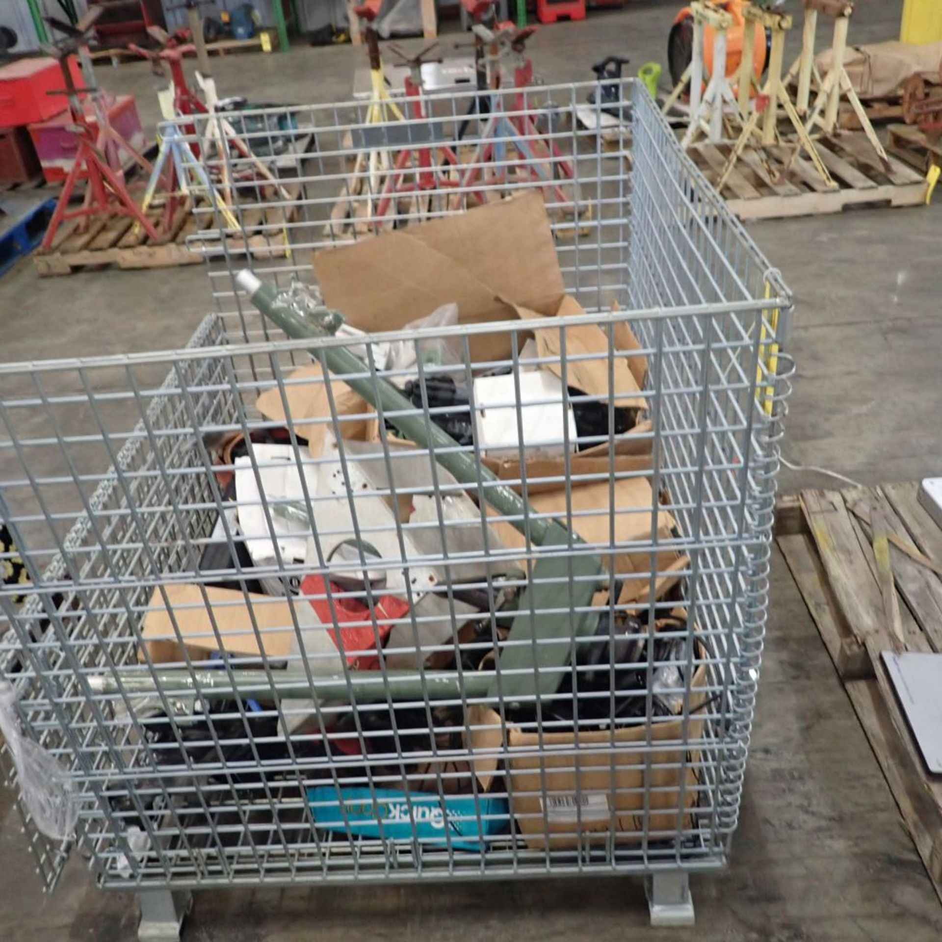 Metal Crate 4000 Static Load Capacity with Assorted Electrical Components