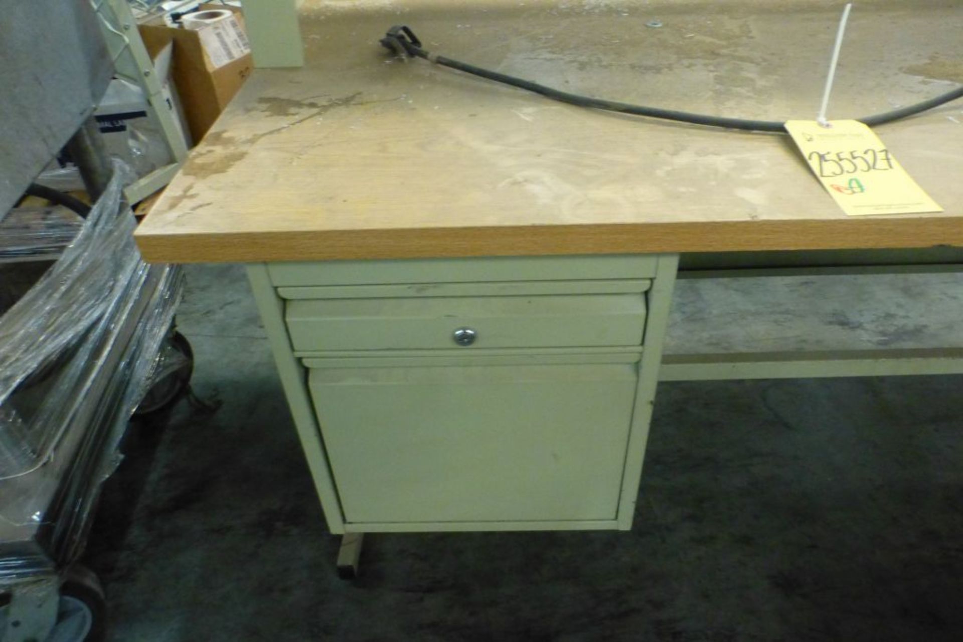 Work Table with Power Outlets - Image 8 of 9