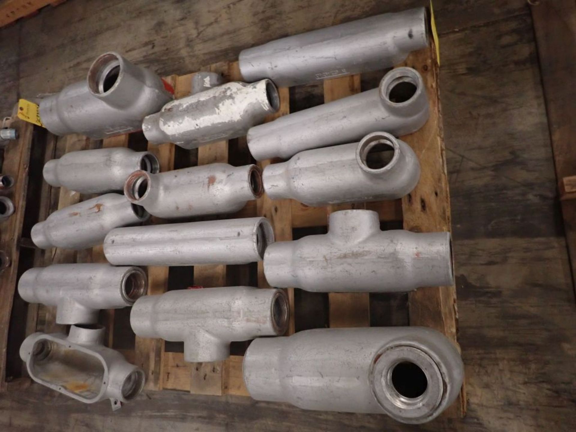 Lot of Approximately (15) Assorted Crouse Hinds Conduits