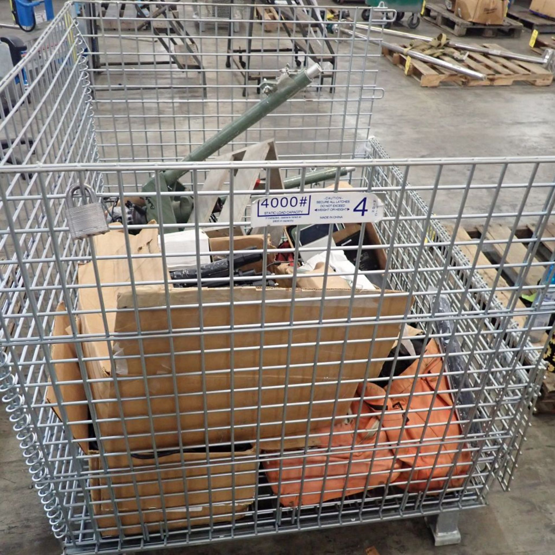 Metal Crate 4000 Static Load Capacity with Assorted Electrical Components - Image 7 of 7