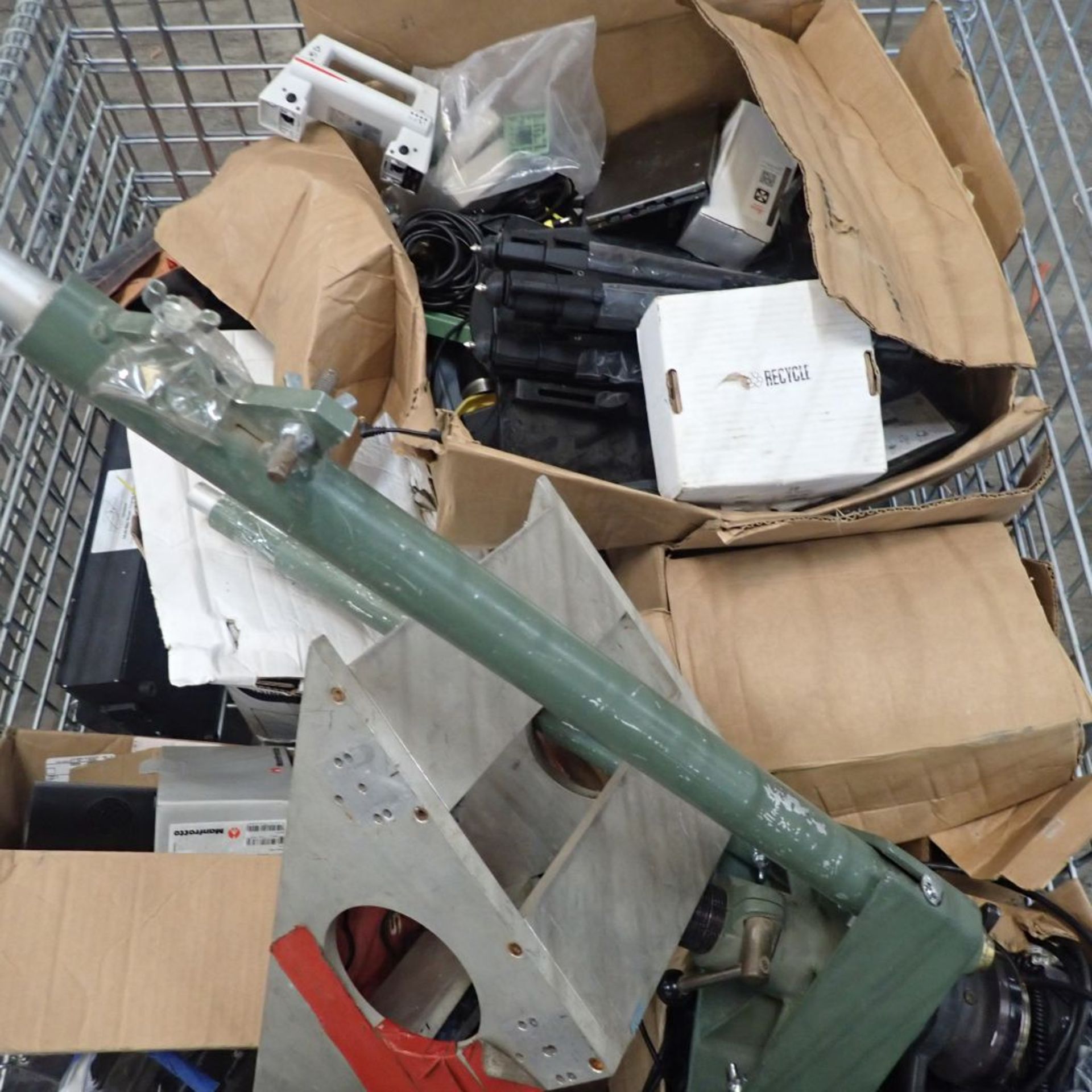 Metal Crate 4000 Static Load Capacity with Assorted Electrical Components - Image 2 of 7