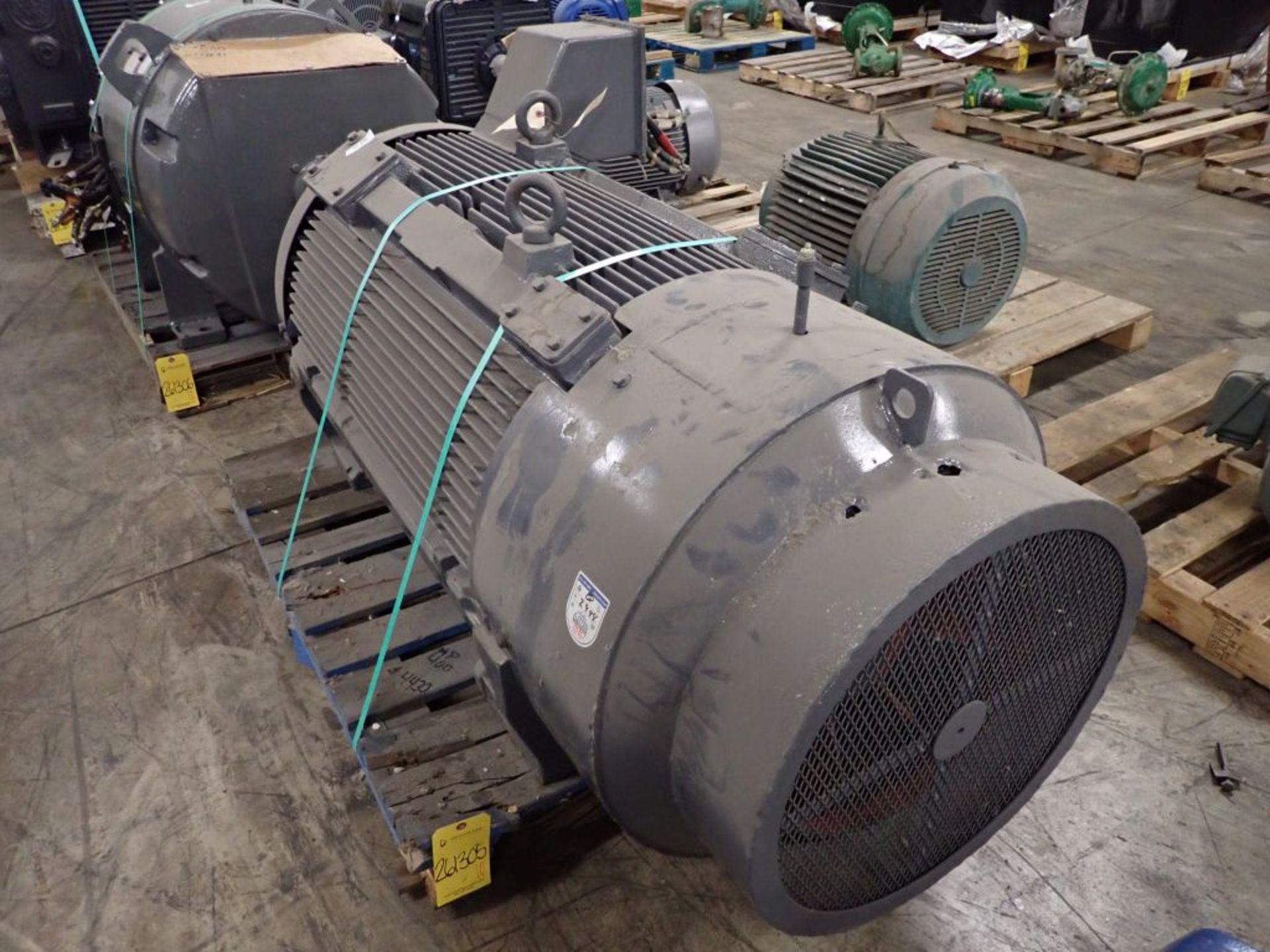 Teco Westinghouse 400 HP Premium Efficiency Severe Duty Motor