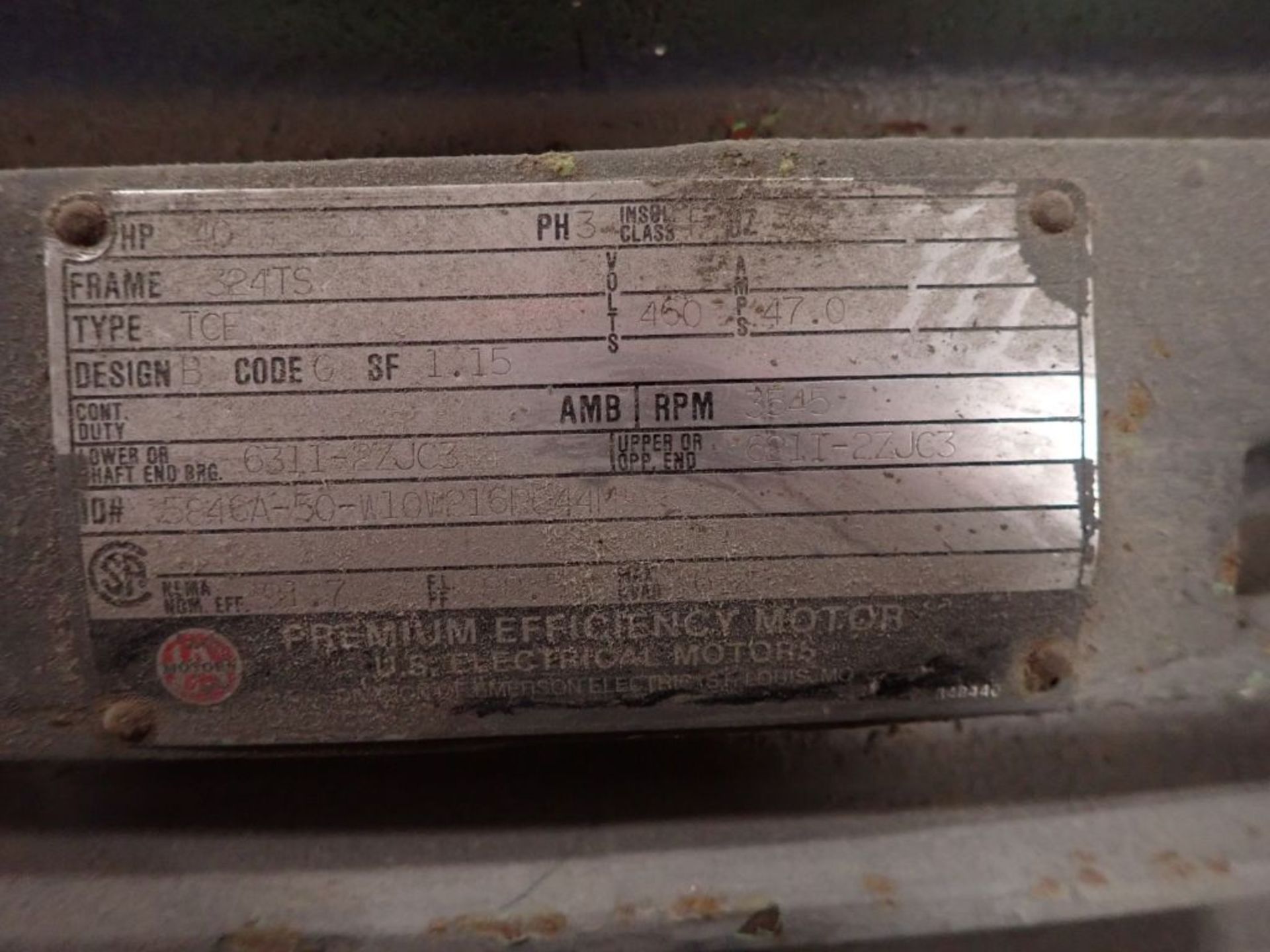 US Motor 40 HP Motor - Image 6 of 6