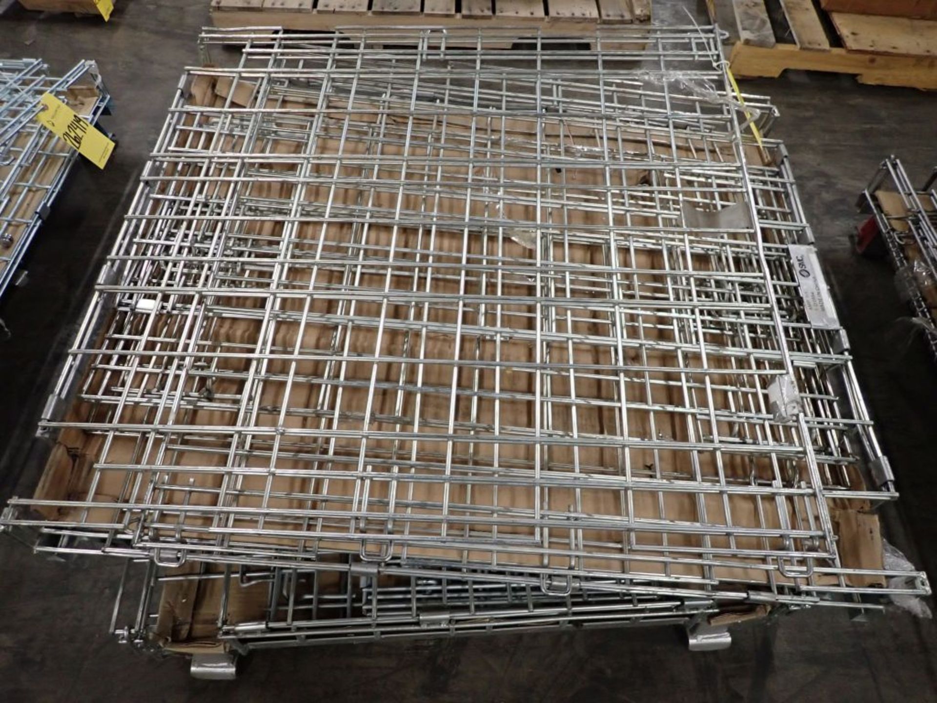 Lot of (2) Collapsible Wire Baskets - Image 4 of 4