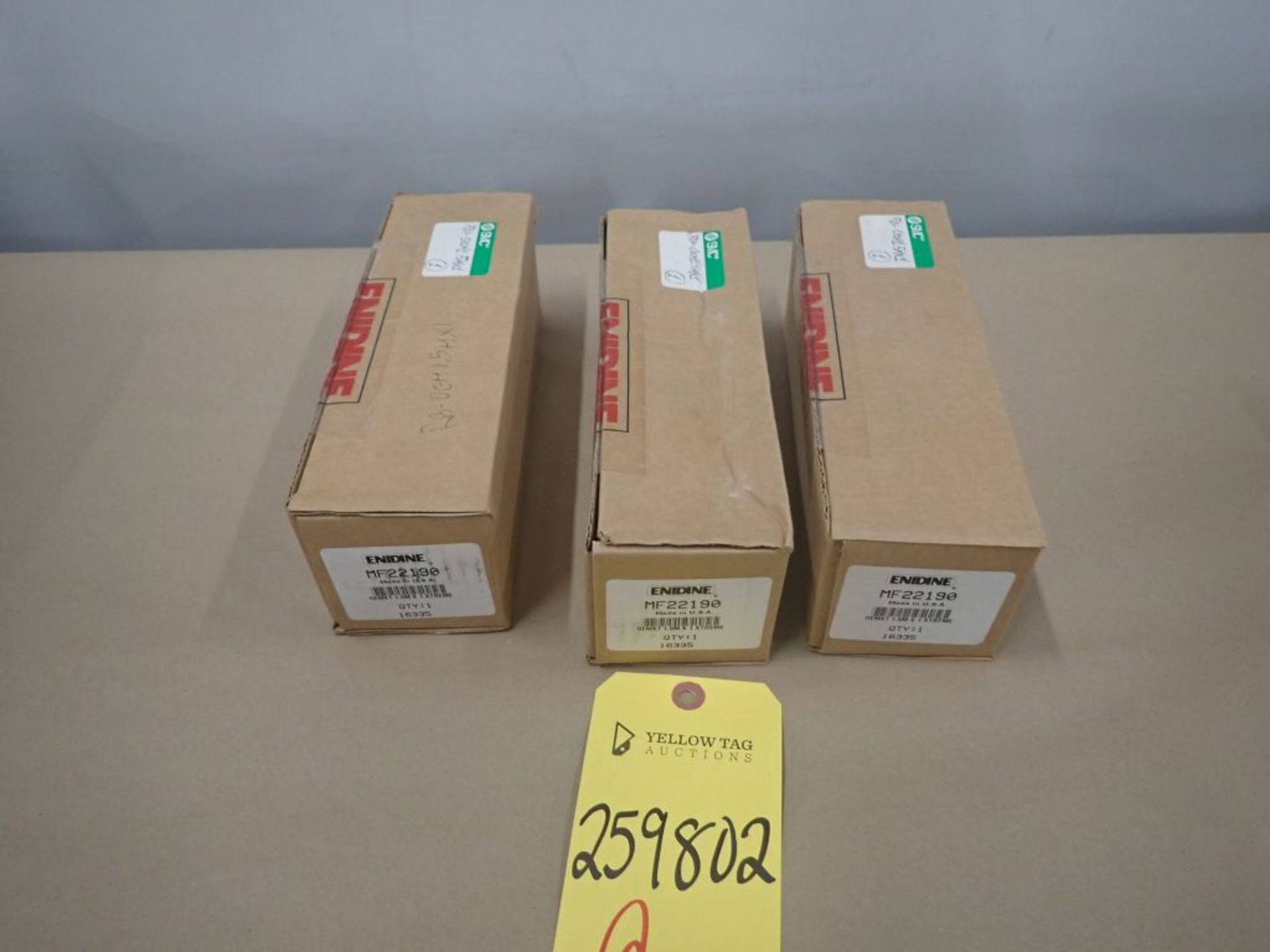 Lot of (3) SMC Enidine Shock Absorbers - Image 2 of 8