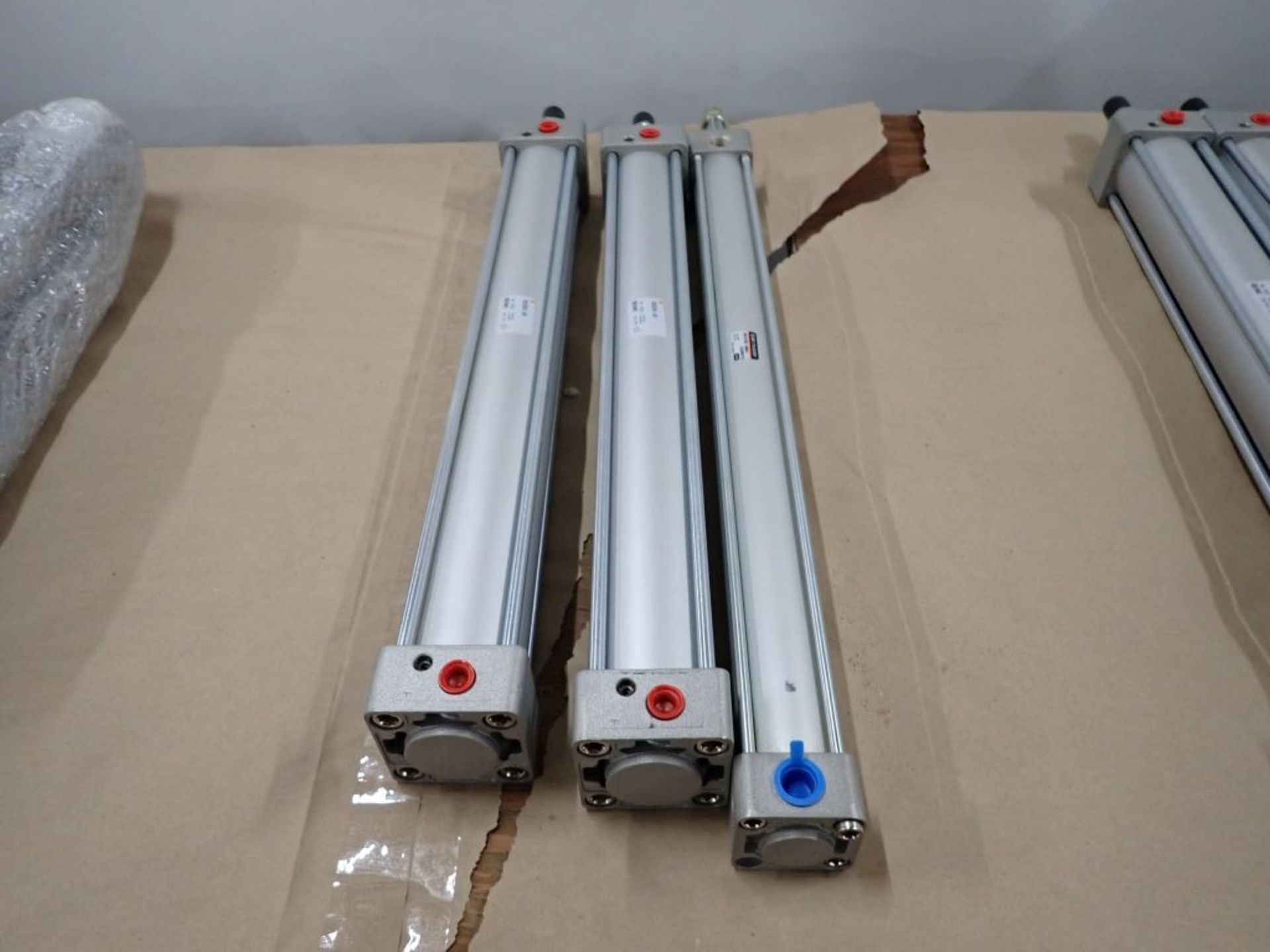 Lot of (3) SMC Cylinders
