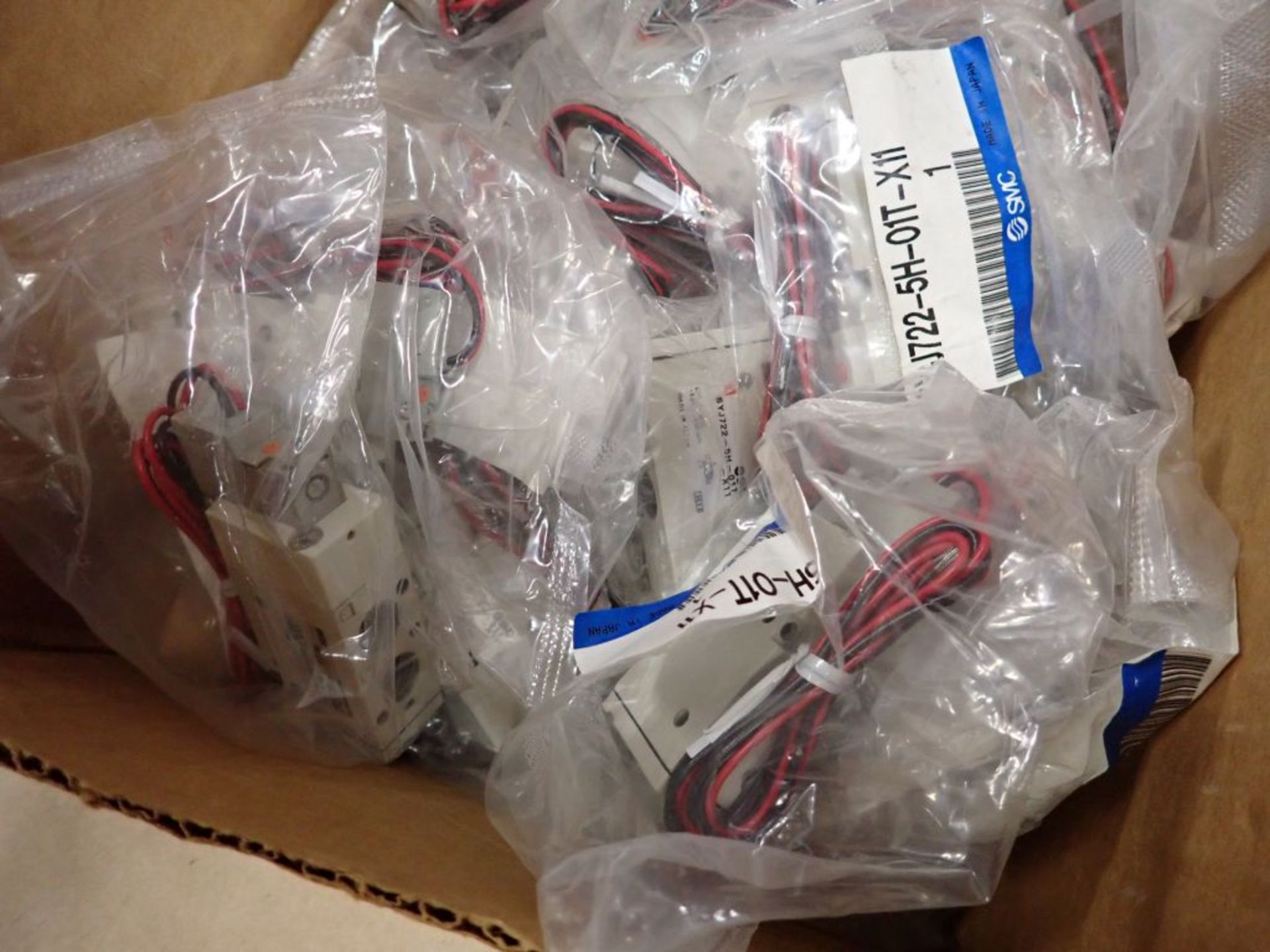 Lot of (22) SMC Solenoid Valves - Image 5 of 7