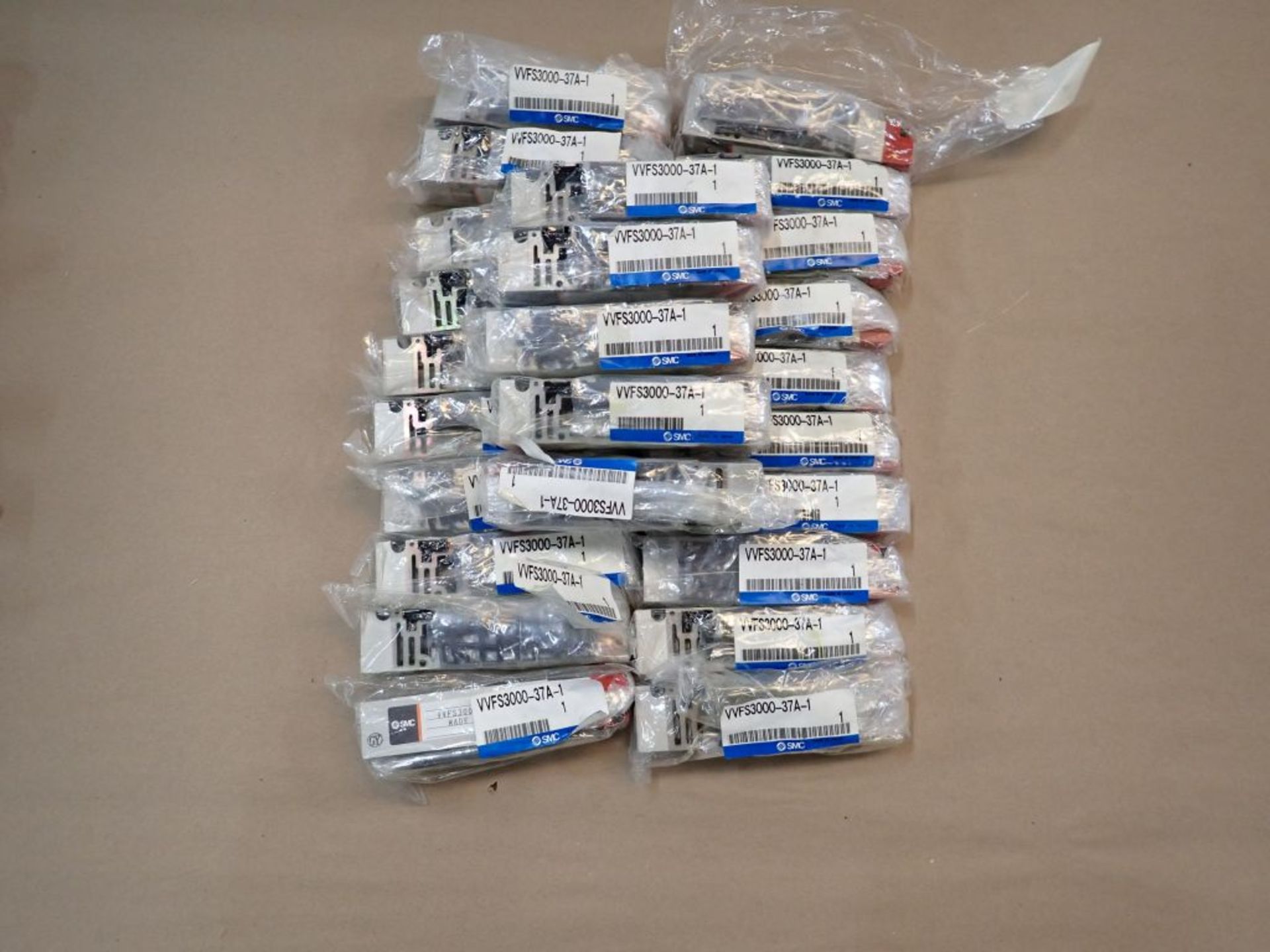 Lot of (25) SMC Solenoid Valves - Image 4 of 8