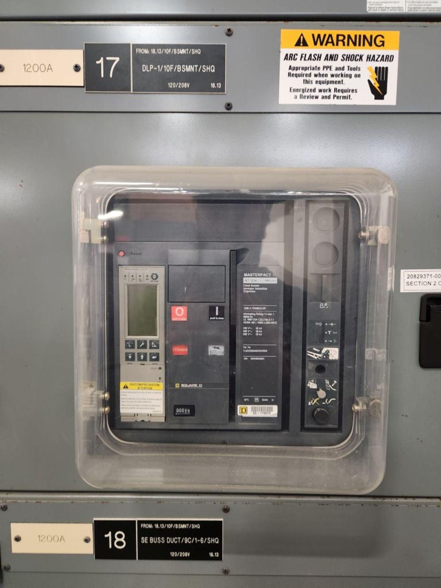 Minneapolis, MN - Square D QED-6 Power Style 2000A Switchgear - Image 10 of 39