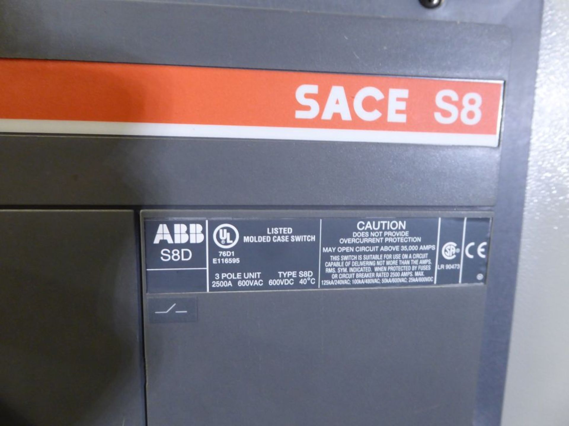 Charlotte, NC - ABB Enclosed Circuit Breaker - Image 4 of 6