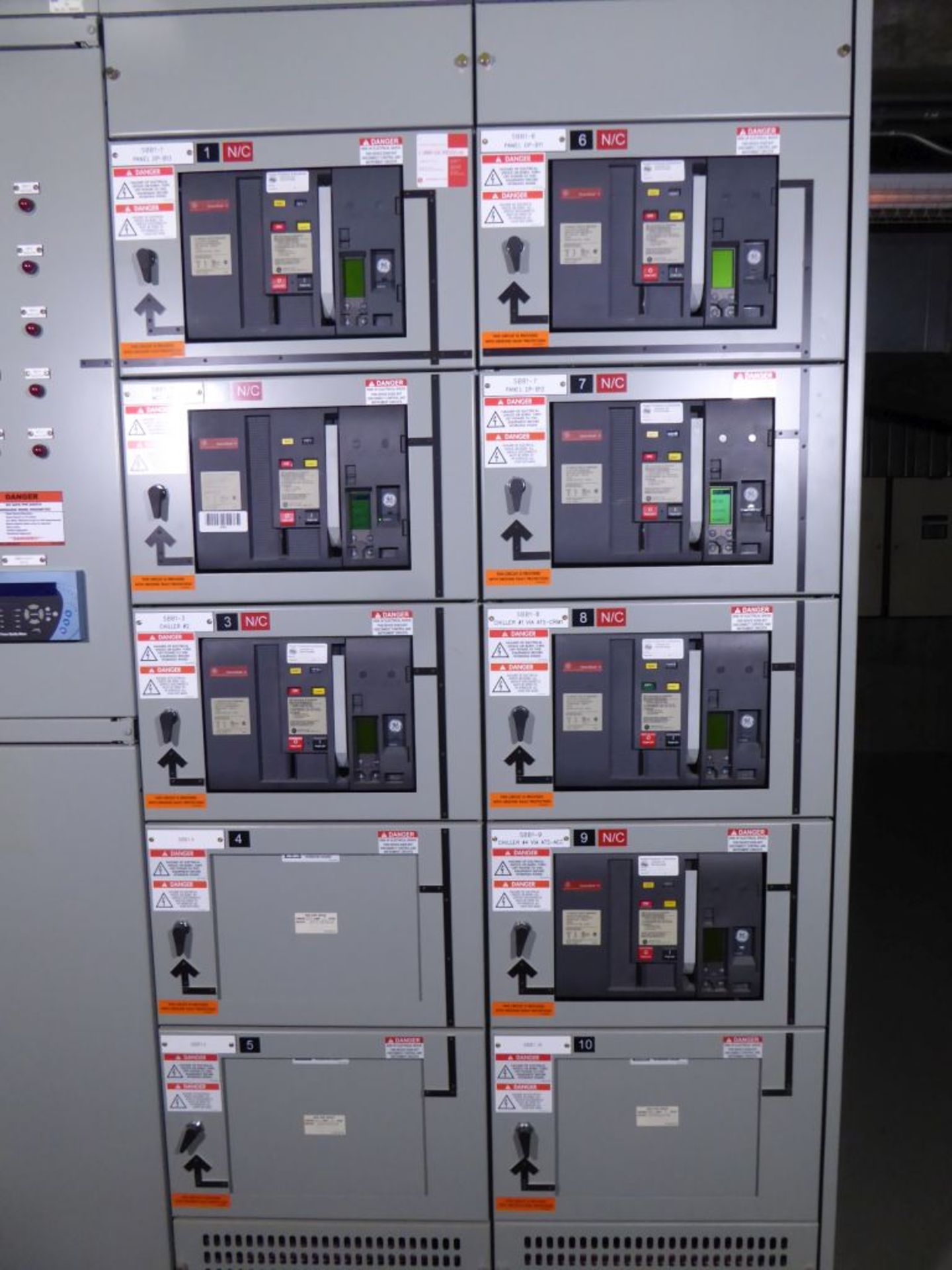 Charlotte, NC - GE 4000A Powerbreak Switchgear - Bild 8 aus 24