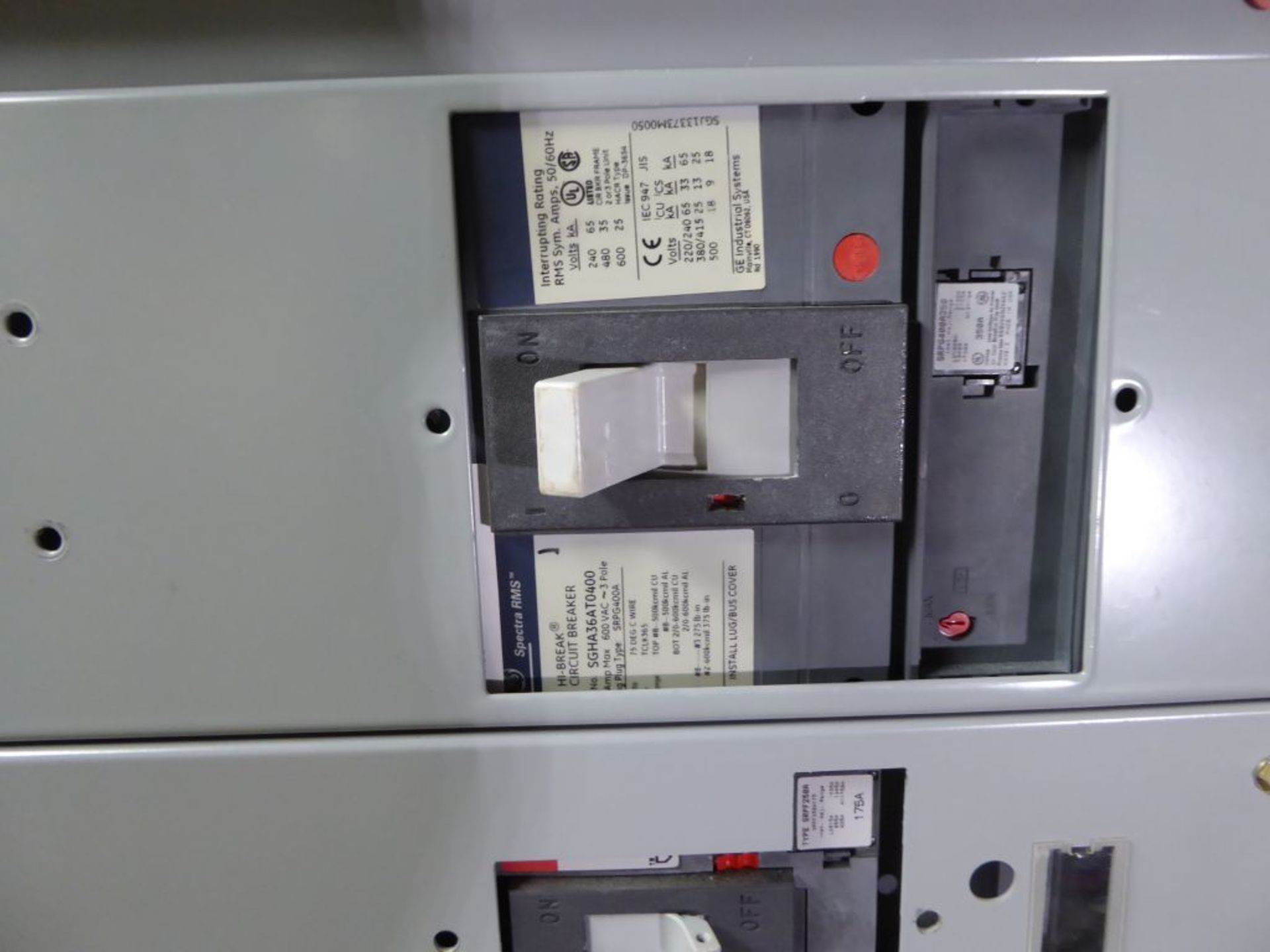 Charlotte, NC - GE 1200A Spectra Series Switchboard - Image 6 of 11