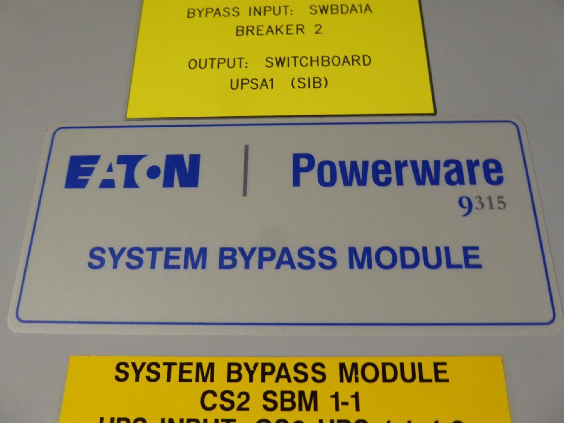 Charlotte, NC - Eaton Switchgear with Powerware System ByPass Module - Image 4 of 24