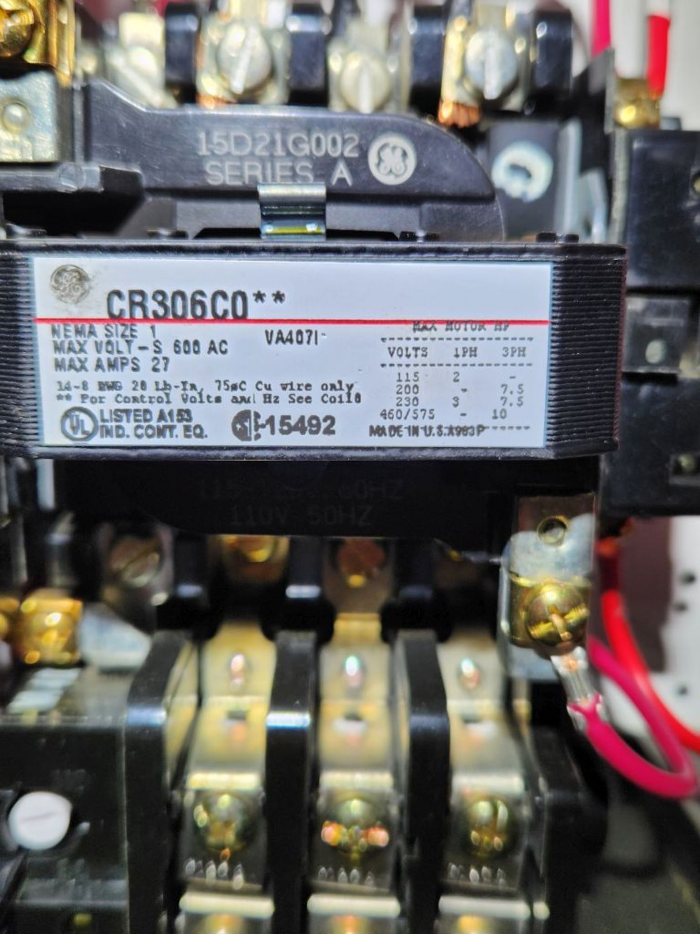 Charlotte, NC - GE 800 Line Motor Control - Image 44 of 101