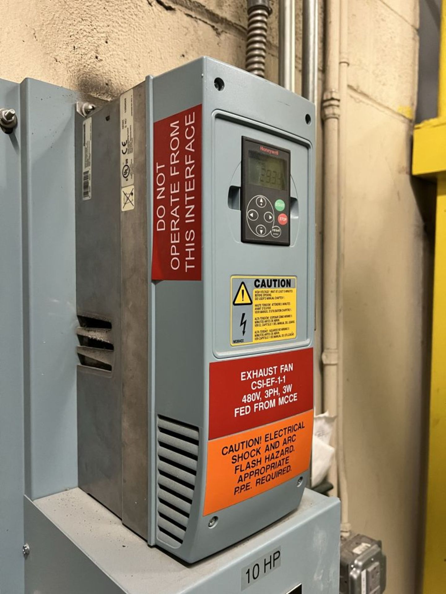 Spartanburg, SC - Honeywell Variable Speed Drive - Image 2 of 3