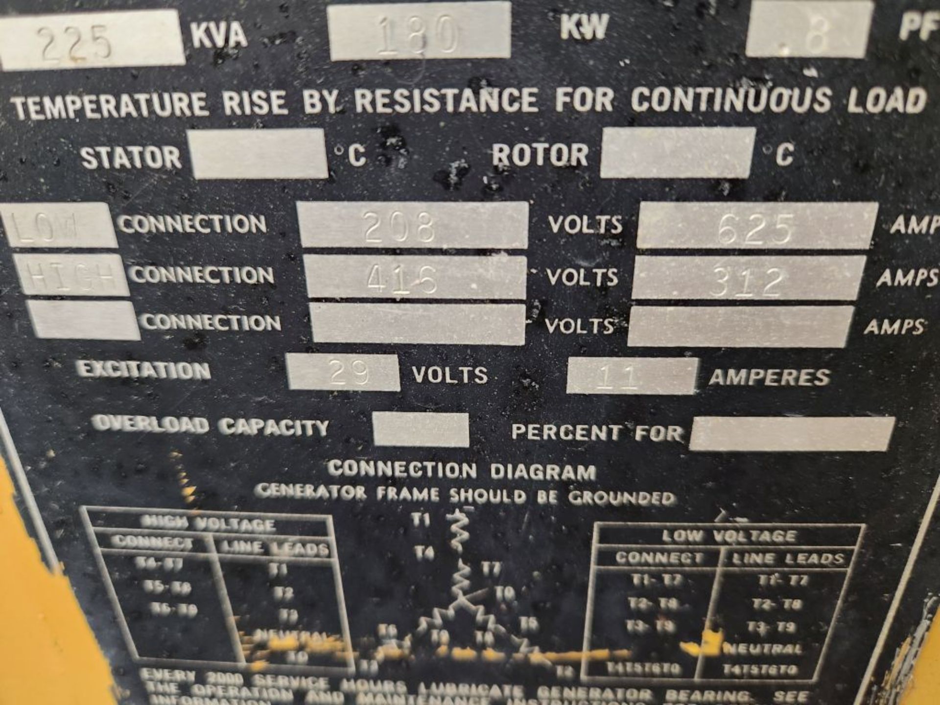 Minneapolis, MN - Caterpillar 3306 180 KW Diesel Generator - Image 15 of 22