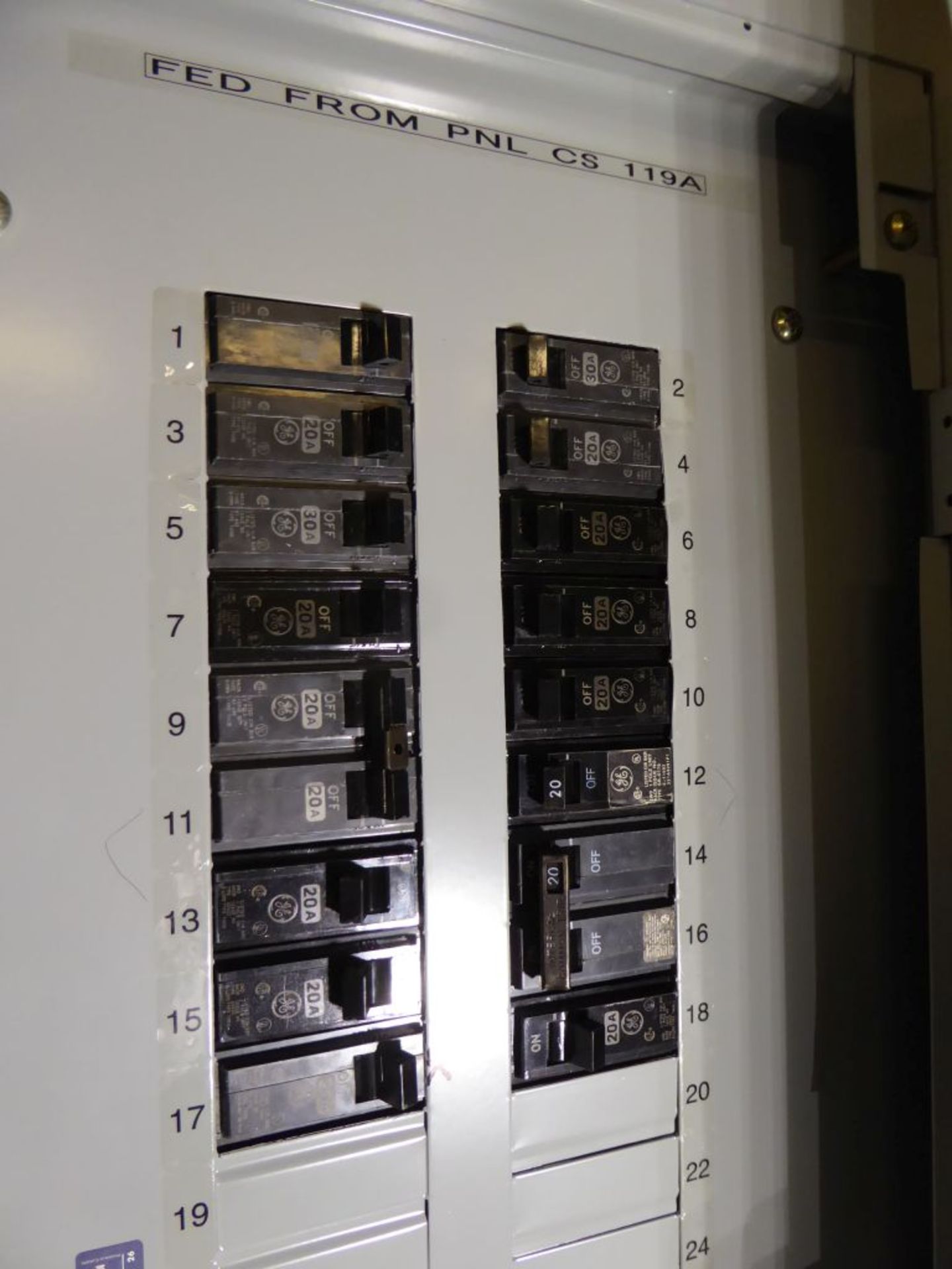 Spartanburg, SC - GE A Series Panelboard - Image 5 of 5