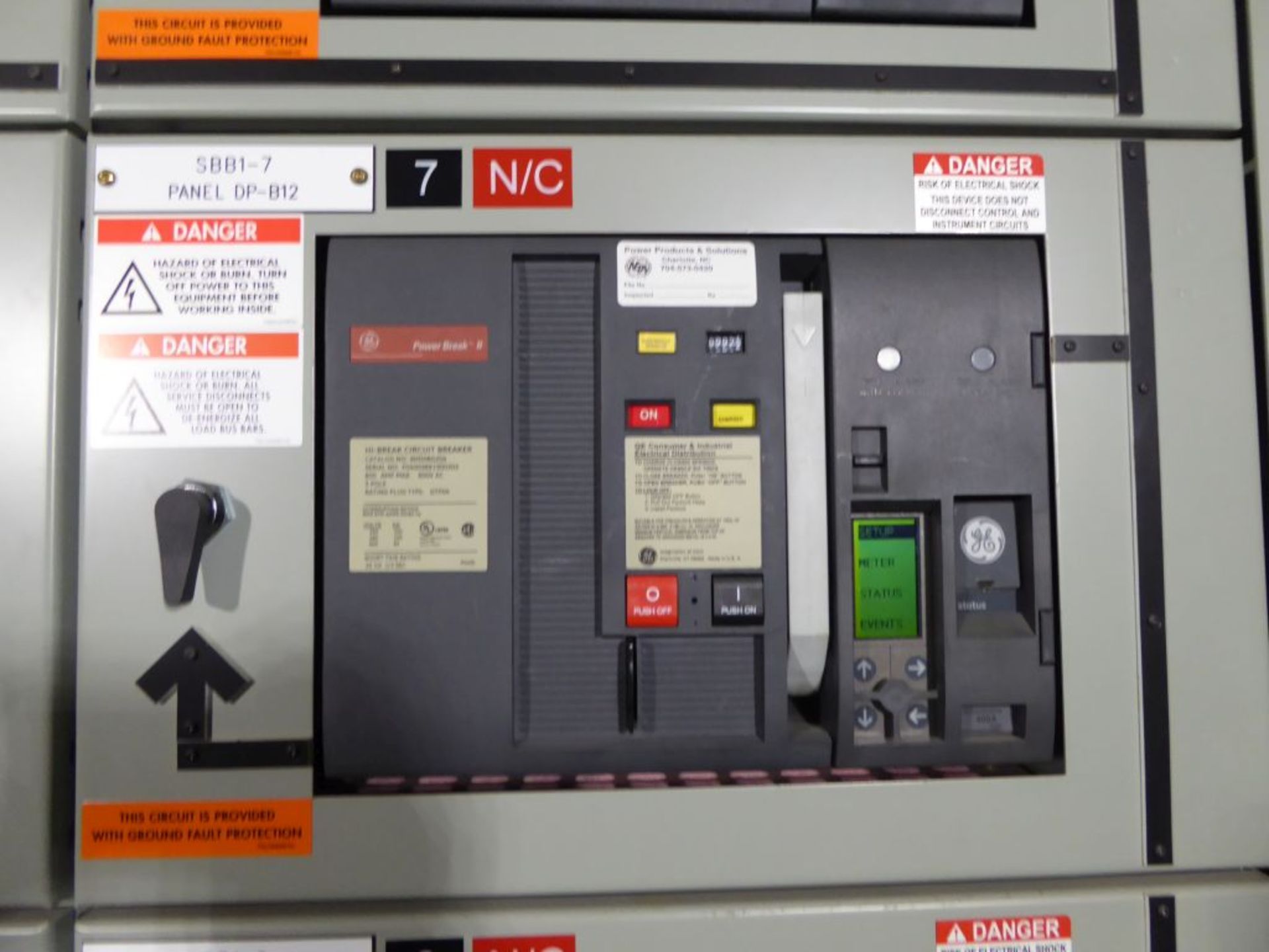 Charlotte, NC - GE 4000A Powerbreak Switchgear - Bild 17 aus 24