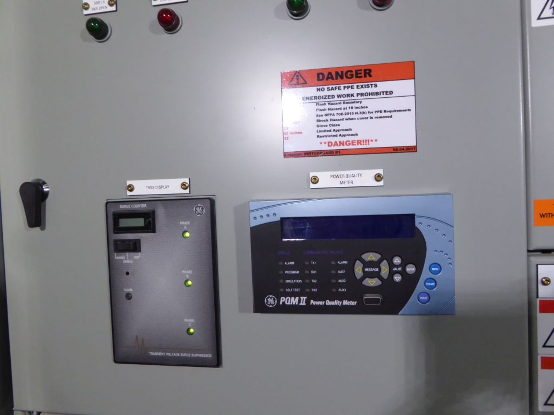 Charlotte, NC - GE 4000A Powerbreak Switchgear - Bild 7 aus 24