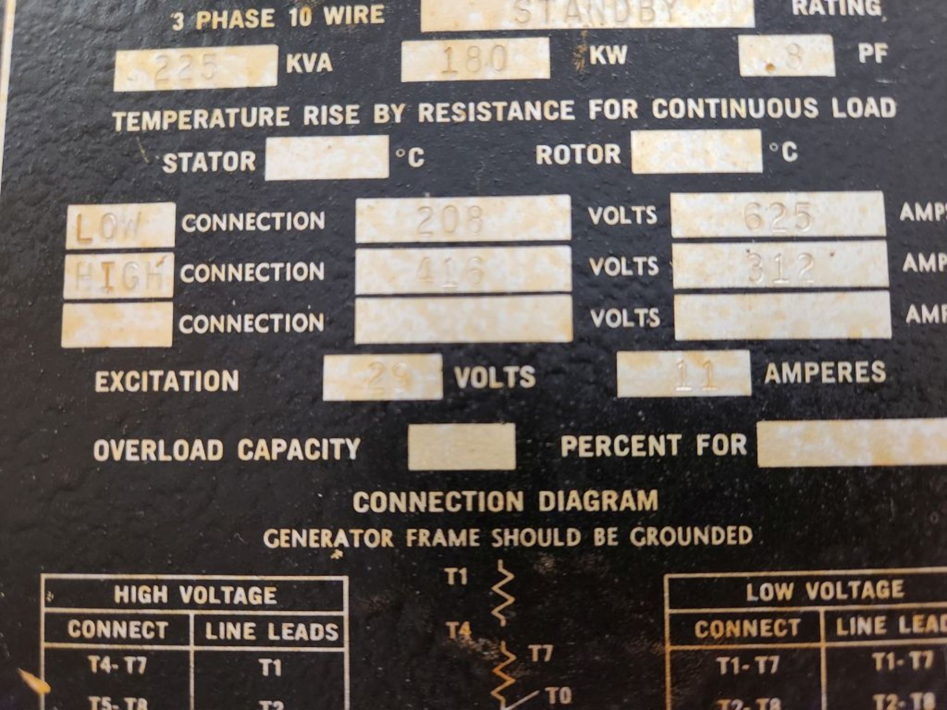 Minneapolis, MN - Caterpillar 3306 180 KW Diesel Generator - Image 8 of 16