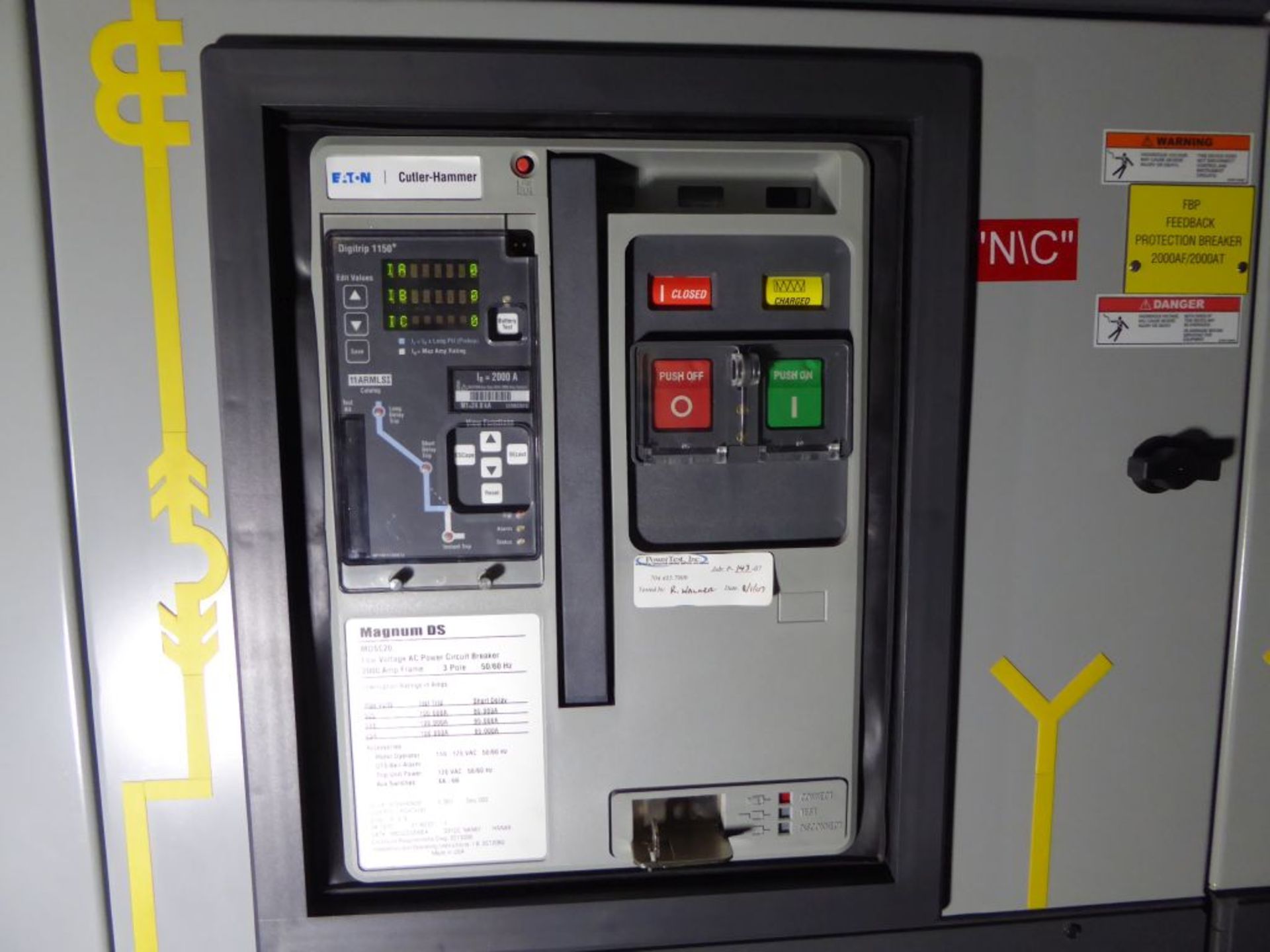 Charlotte, NC - Eaton Switchgear with Powerware System ByPass Module - Image 14 of 24