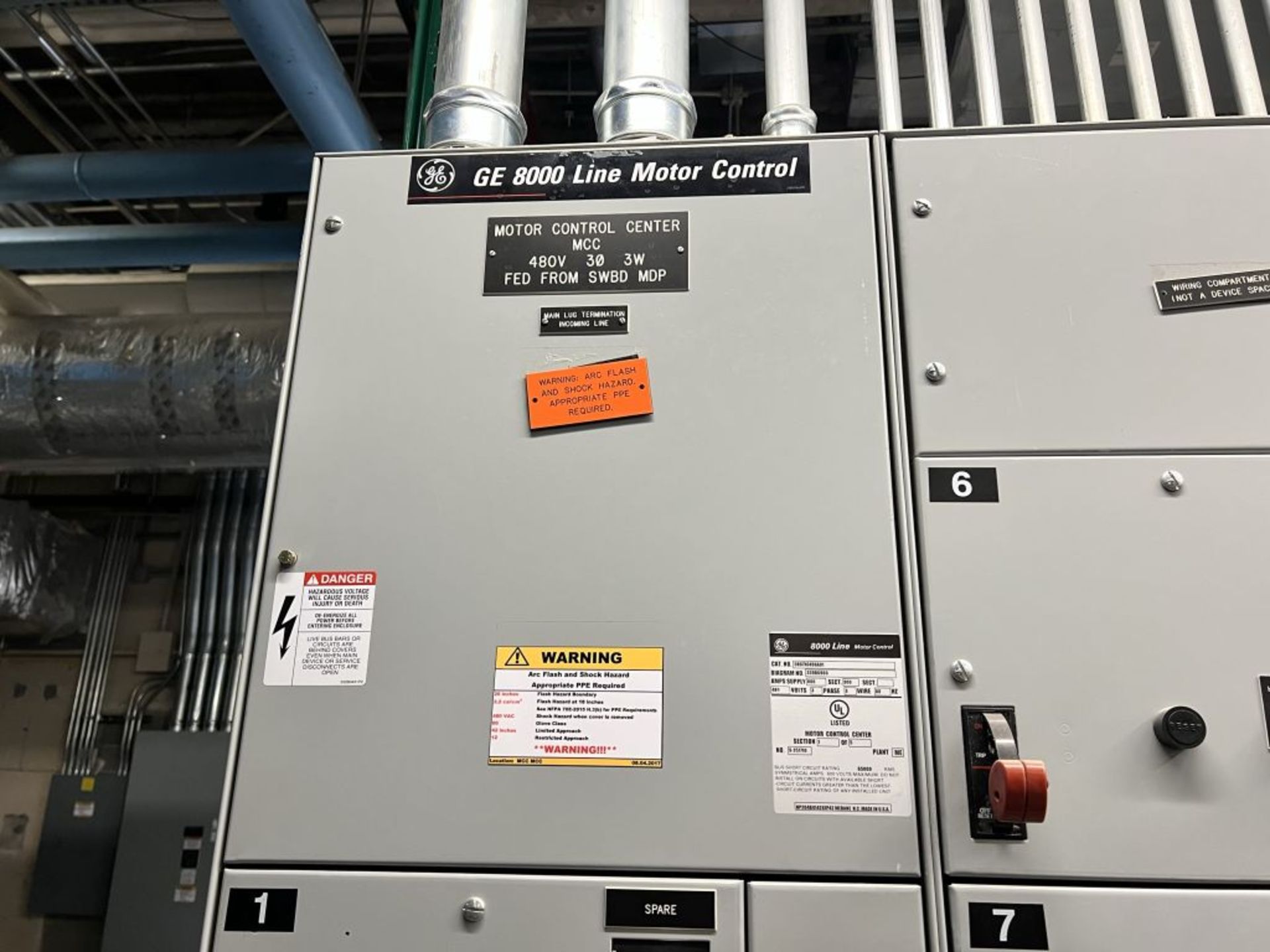 Charlotte, NC - GE 800 Line Motor Control - Image 4 of 101