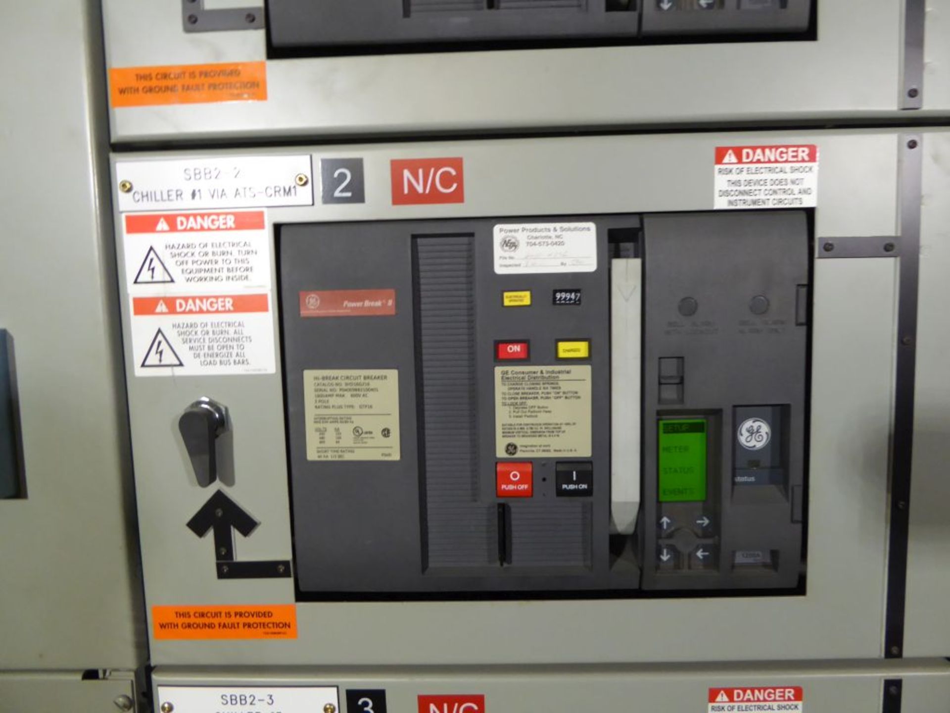 Charlotte, NC - GE 4000A Powerbreak Switchgear - Image 10 of 18