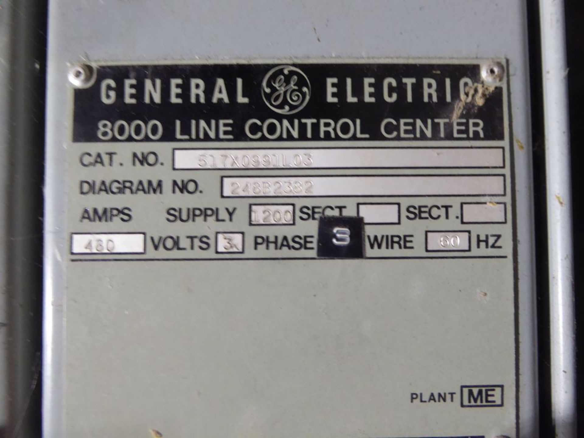 Charlotte, NC - GE 8000 Line MCC - Image 3 of 16