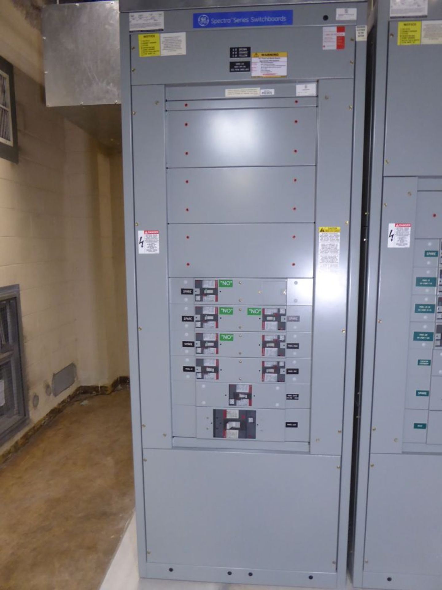 Charlotte, NC - GE 1200A Spectra Series Switchboard