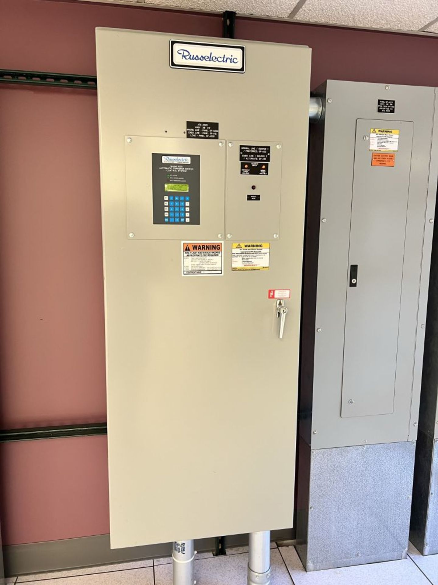 Spartanburg, SC - Russelectric Automatic Transfer Switch Control System