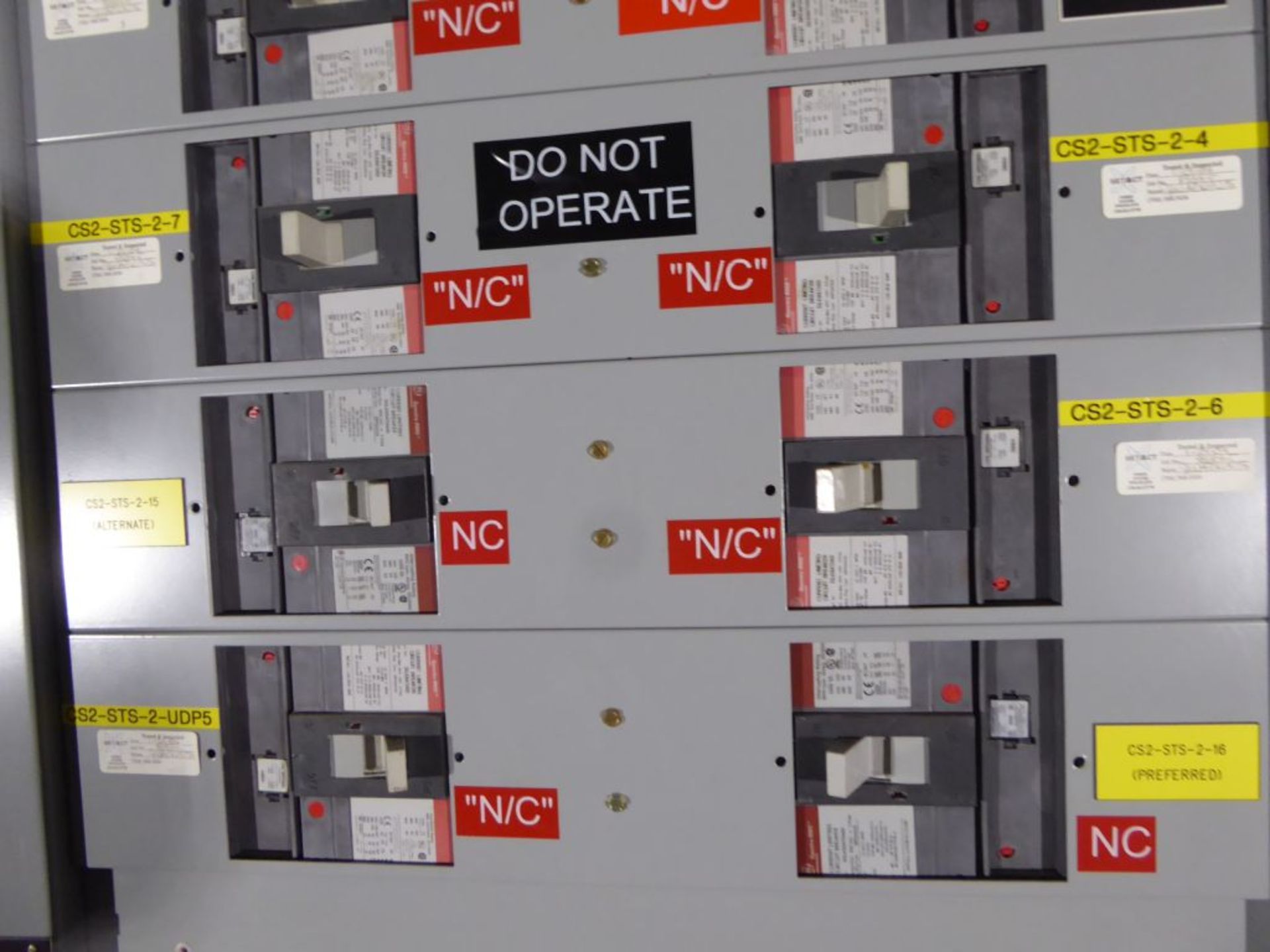 Charlotte, NC - GE 3000A Spectra Series Switch Board - Image 13 of 19