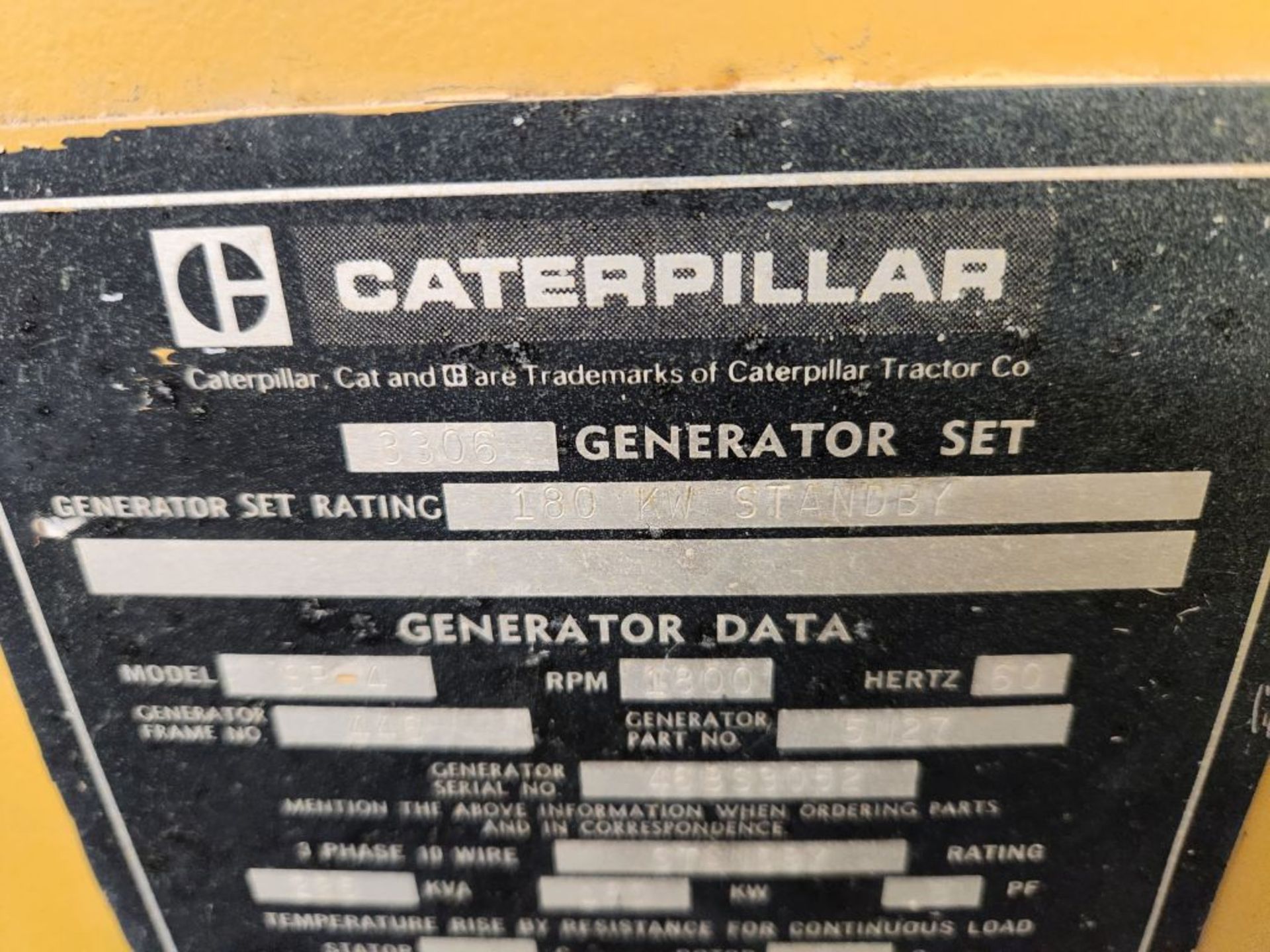 Minneapolis, MN - Caterpillar 3306 180 KW Diesel Generator - Image 12 of 22