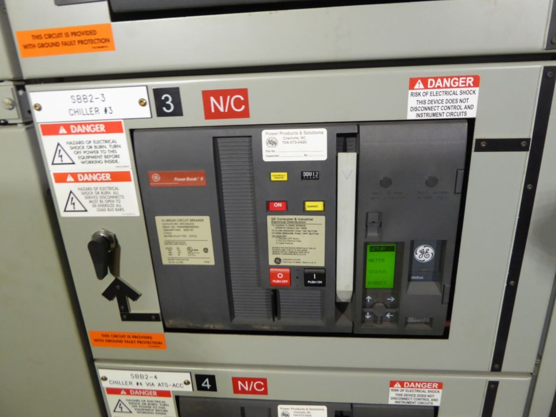 Charlotte, NC - GE 4000A Powerbreak Switchgear - Image 13 of 18