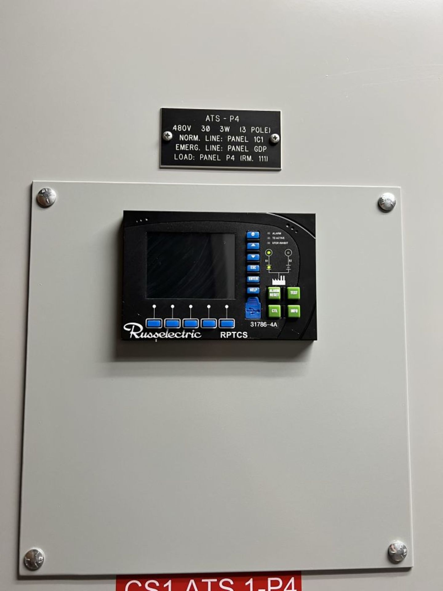 Charlotte, NC - Automatic Russelectric Transfer Switch - Image 3 of 7