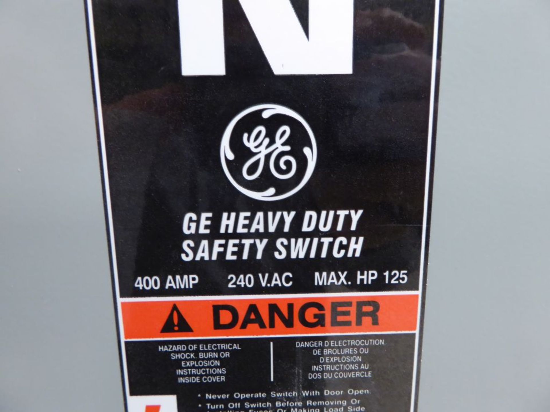 Spartanburg, SC - GE Heavy Duty Safety Switch - Image 3 of 3