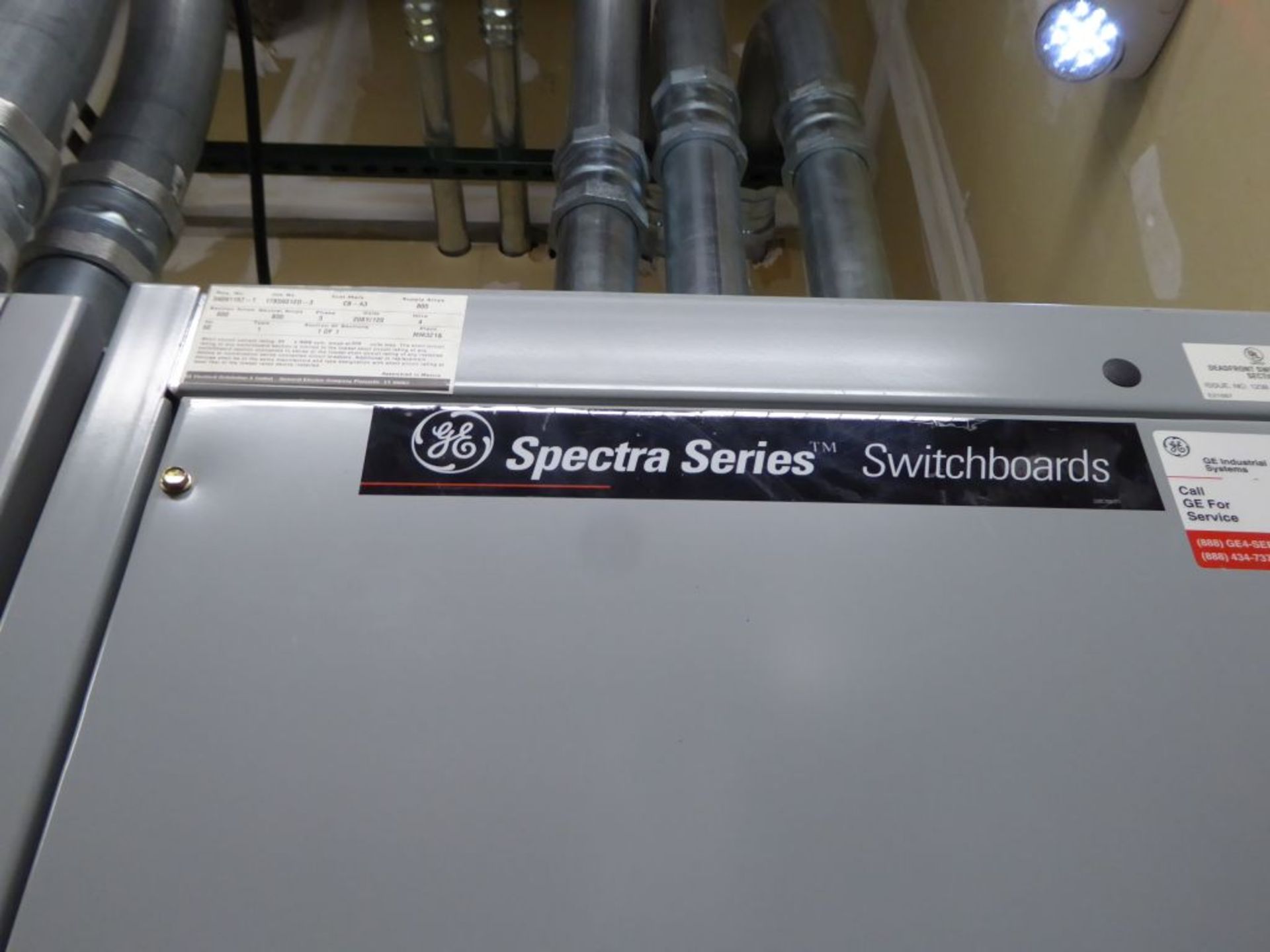 Spartanburg, SC - GE 800A Spectra Series Switchboard - Image 3 of 4