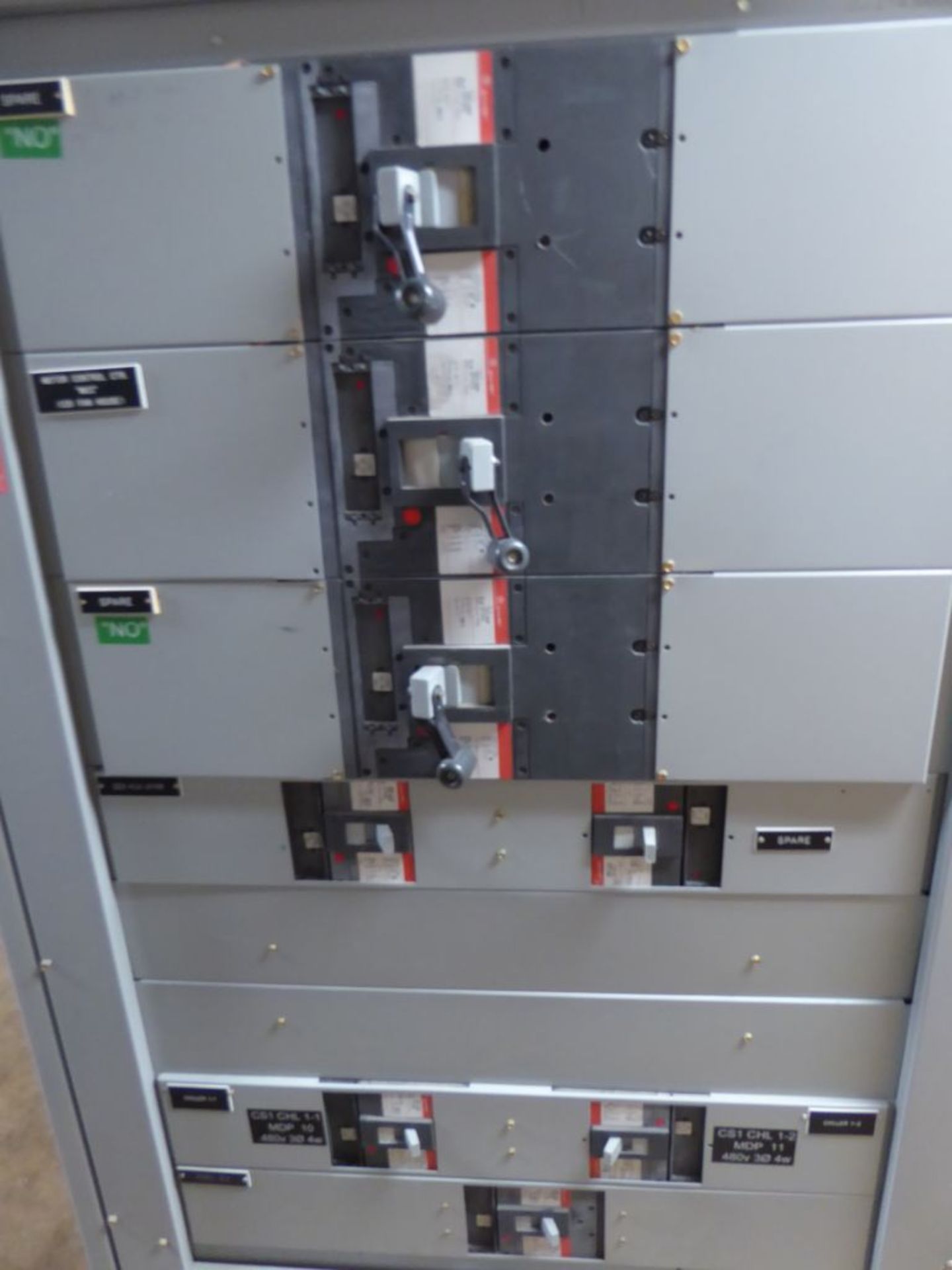 Charlotte, NC - GE 1600A Spectra Series Switchboard - Image 5 of 9