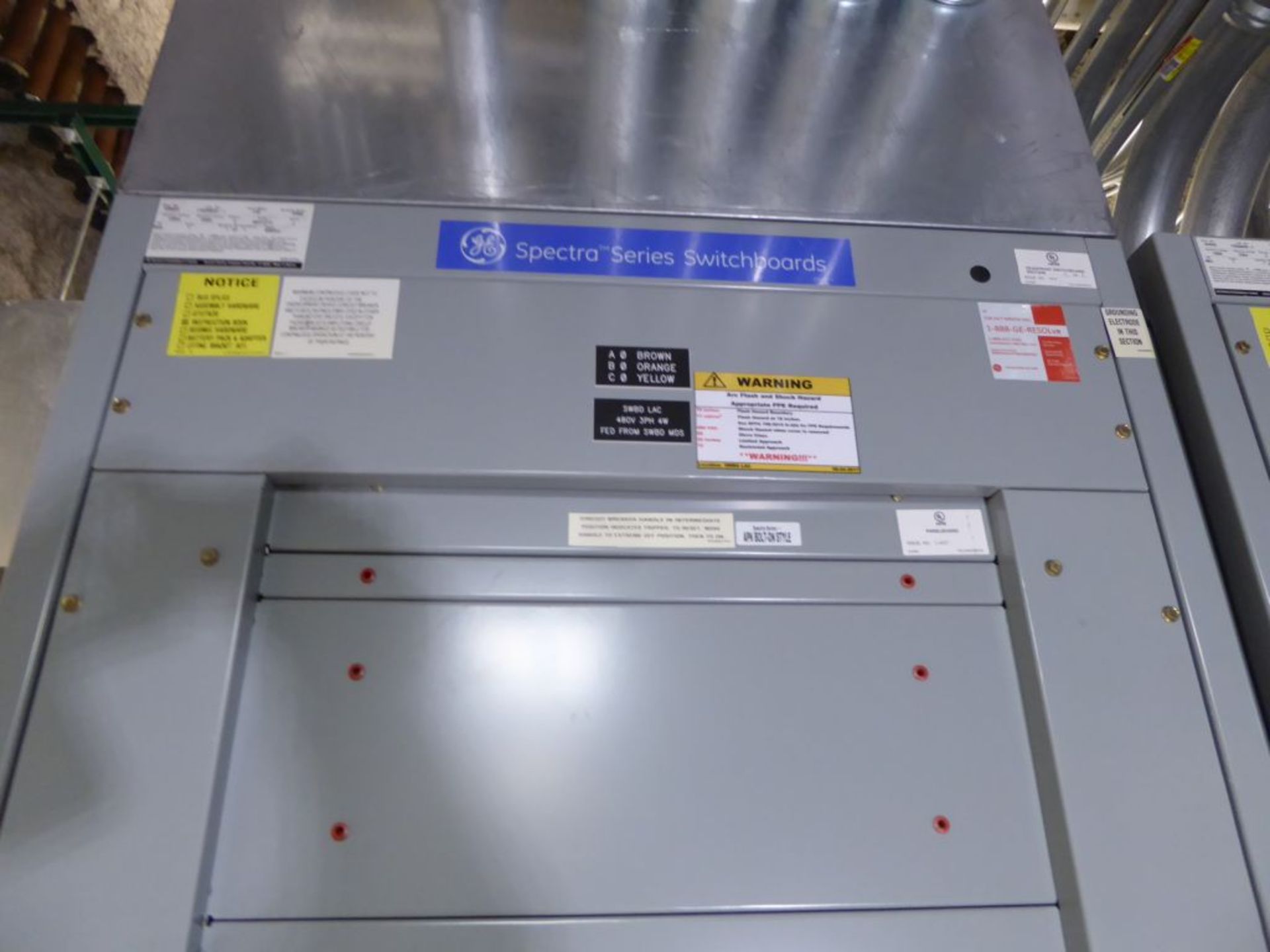 Charlotte, NC - GE 1200A Spectra Series Switchboard - Image 3 of 7